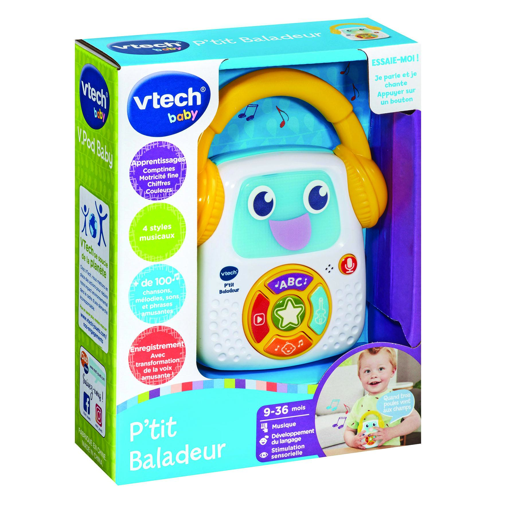 Voir la diapositive 4 : VTECH P'tit Baladeur
