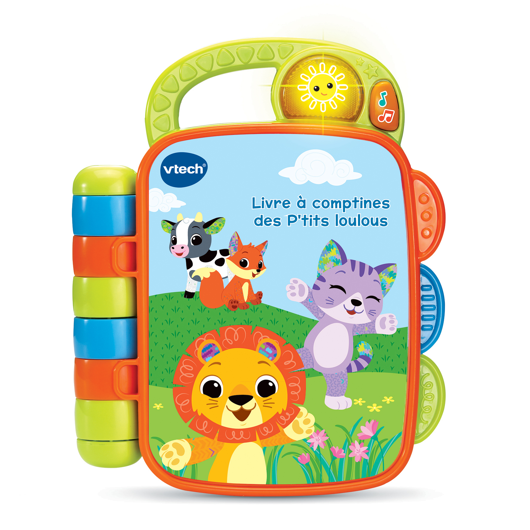 Voir la diapositive 2 : VTECH Livre à comptines des P'tits Loulous