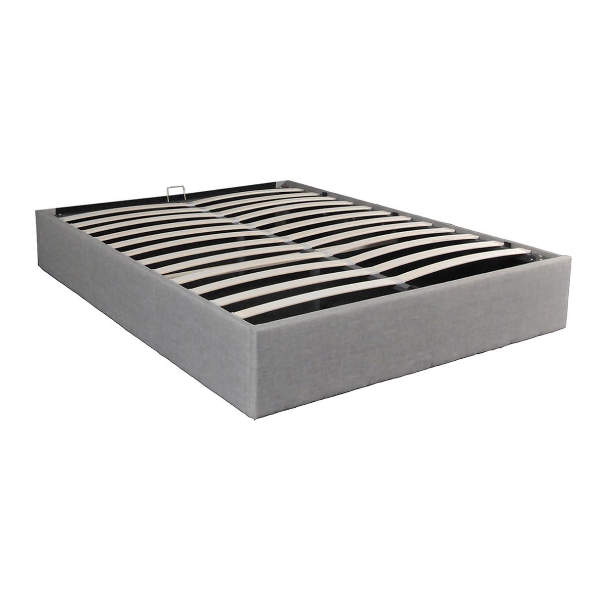 Lit coffre double 140x200 cm avec sommier MILA