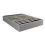 Voir la diapositive 4 : Lit coffre double 140x200 cm avec sommier MILA