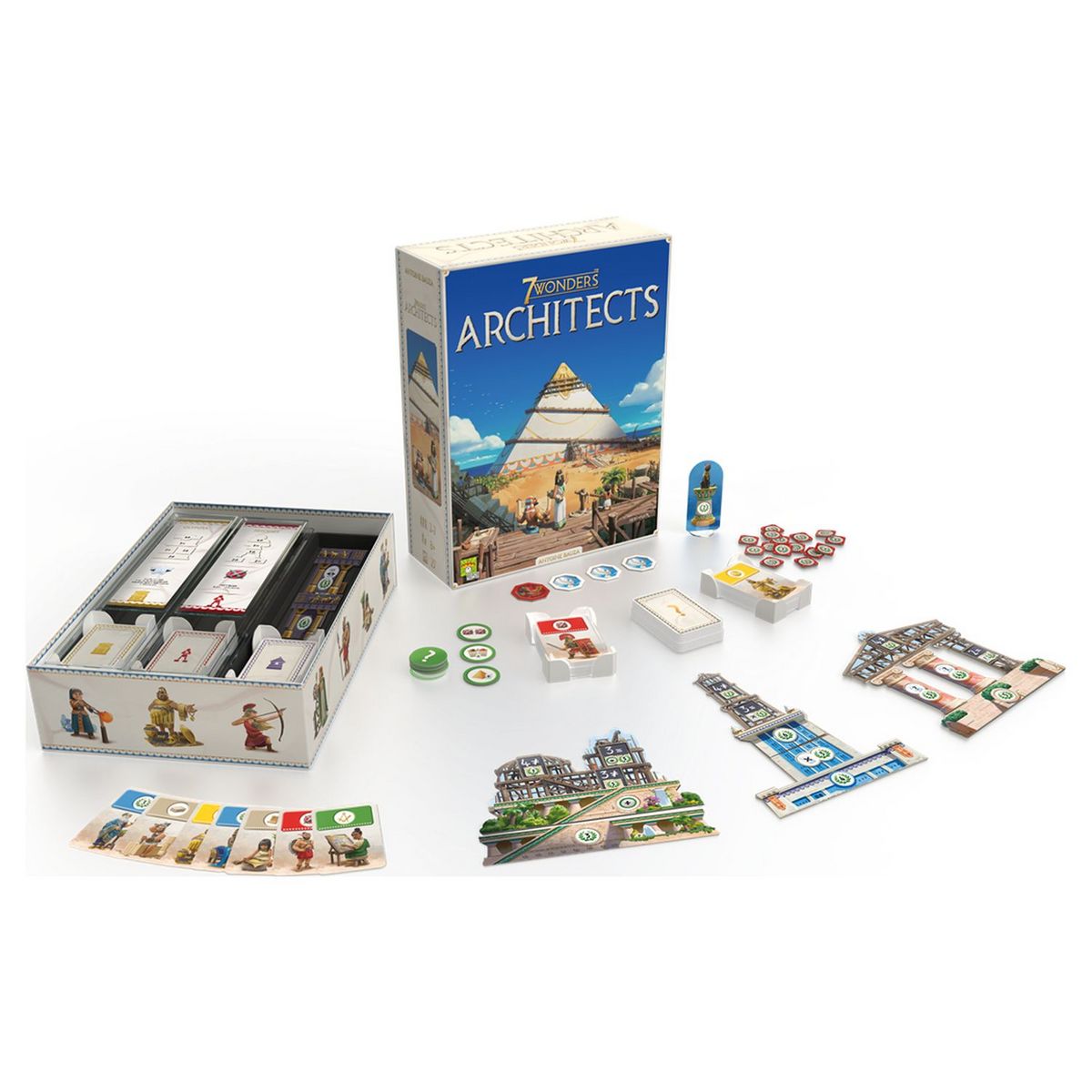 ASMODEE Jeu 7 Wonders Architect