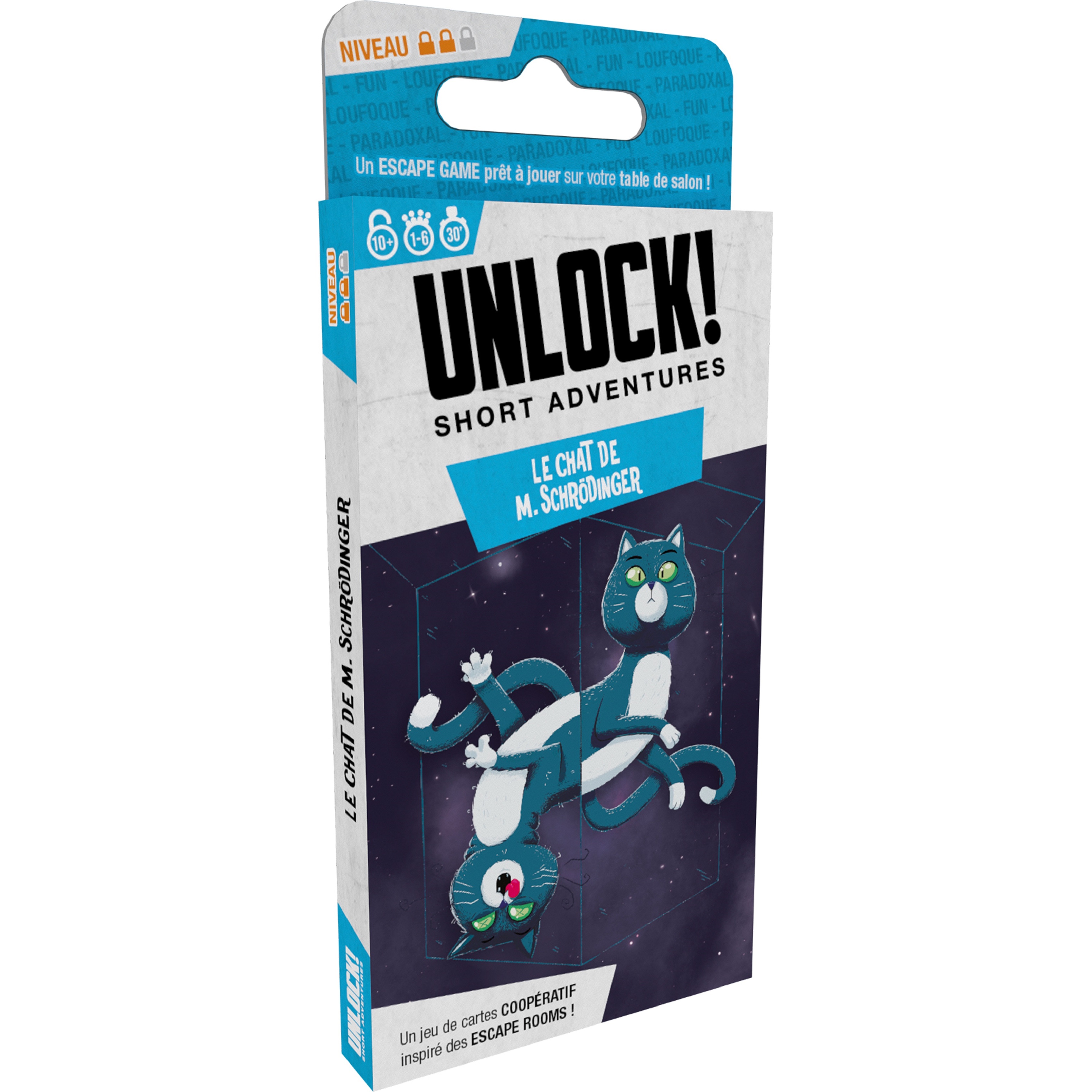 Voir la diapositive 4 : ASMODEE Jeu Unlock Le chat de mr Schrodinger