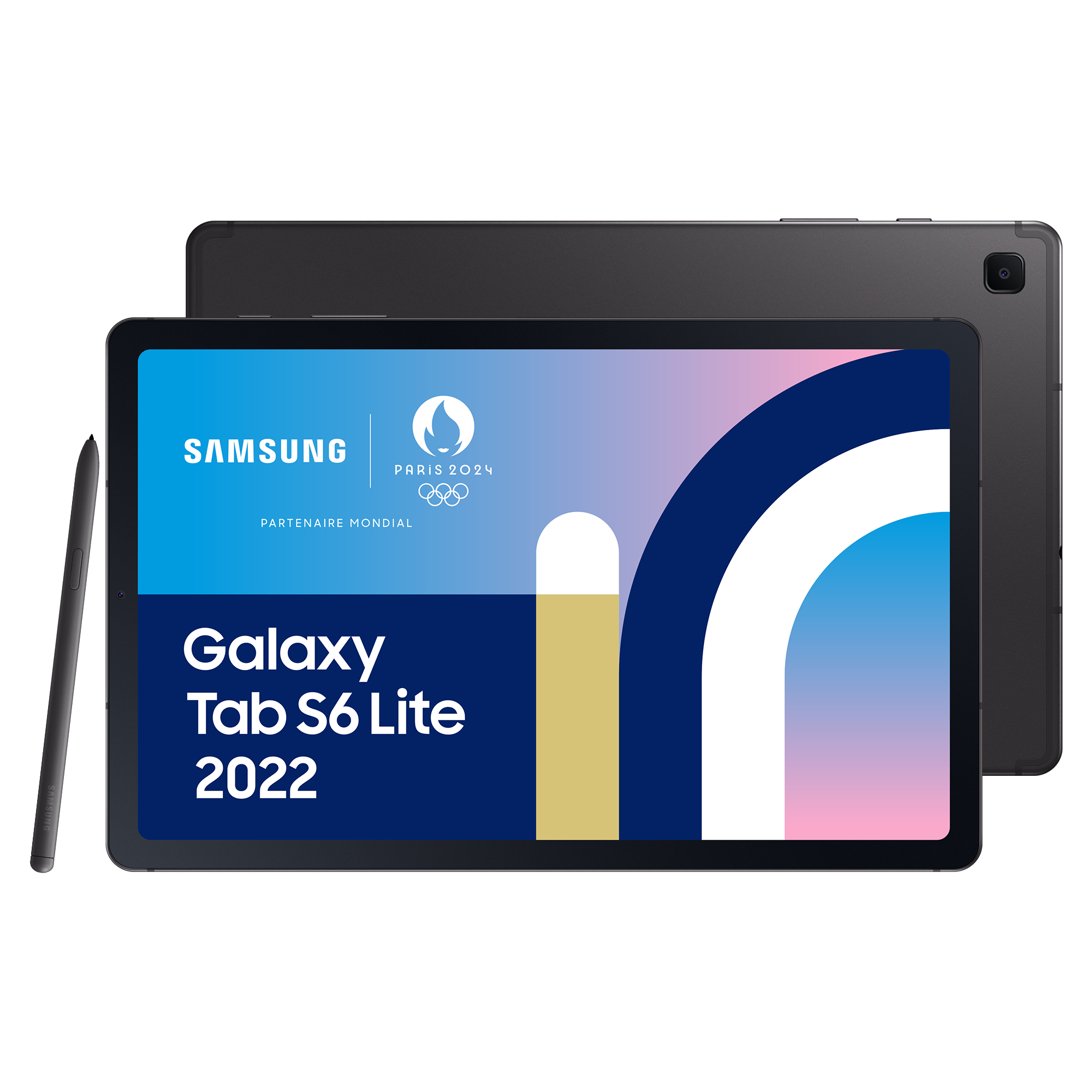 Voir la diapositive 2 : SAMSUNG Tablette tactile TAB S6 LITE 128Go - Argent