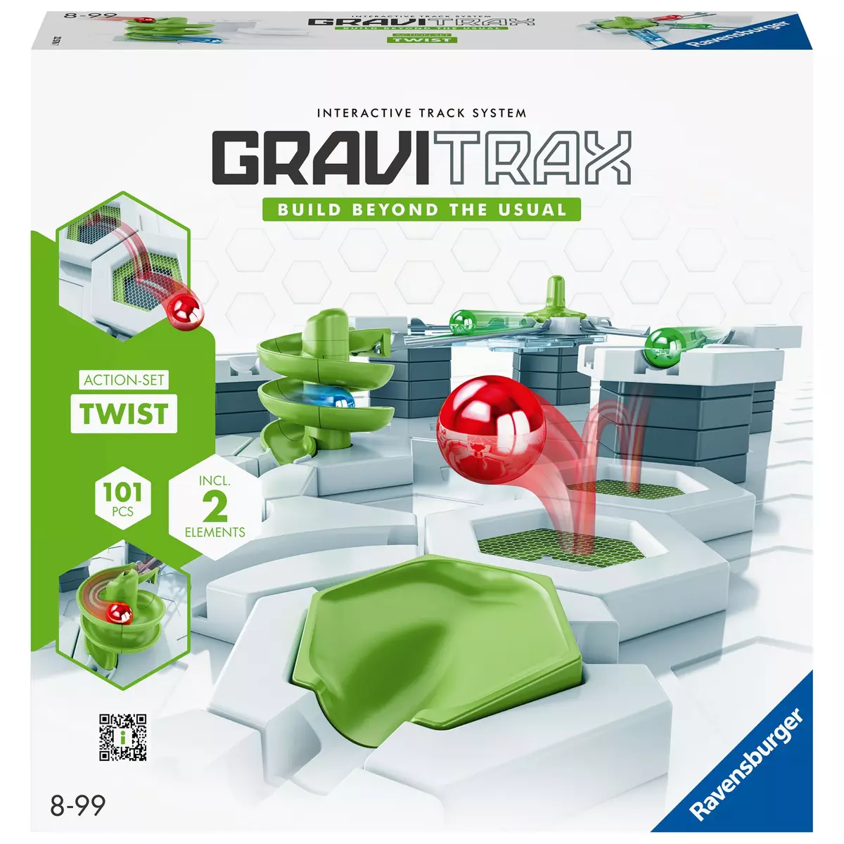 RAVENSBURGER Circuit de billes Gravitrax Action Set Twist