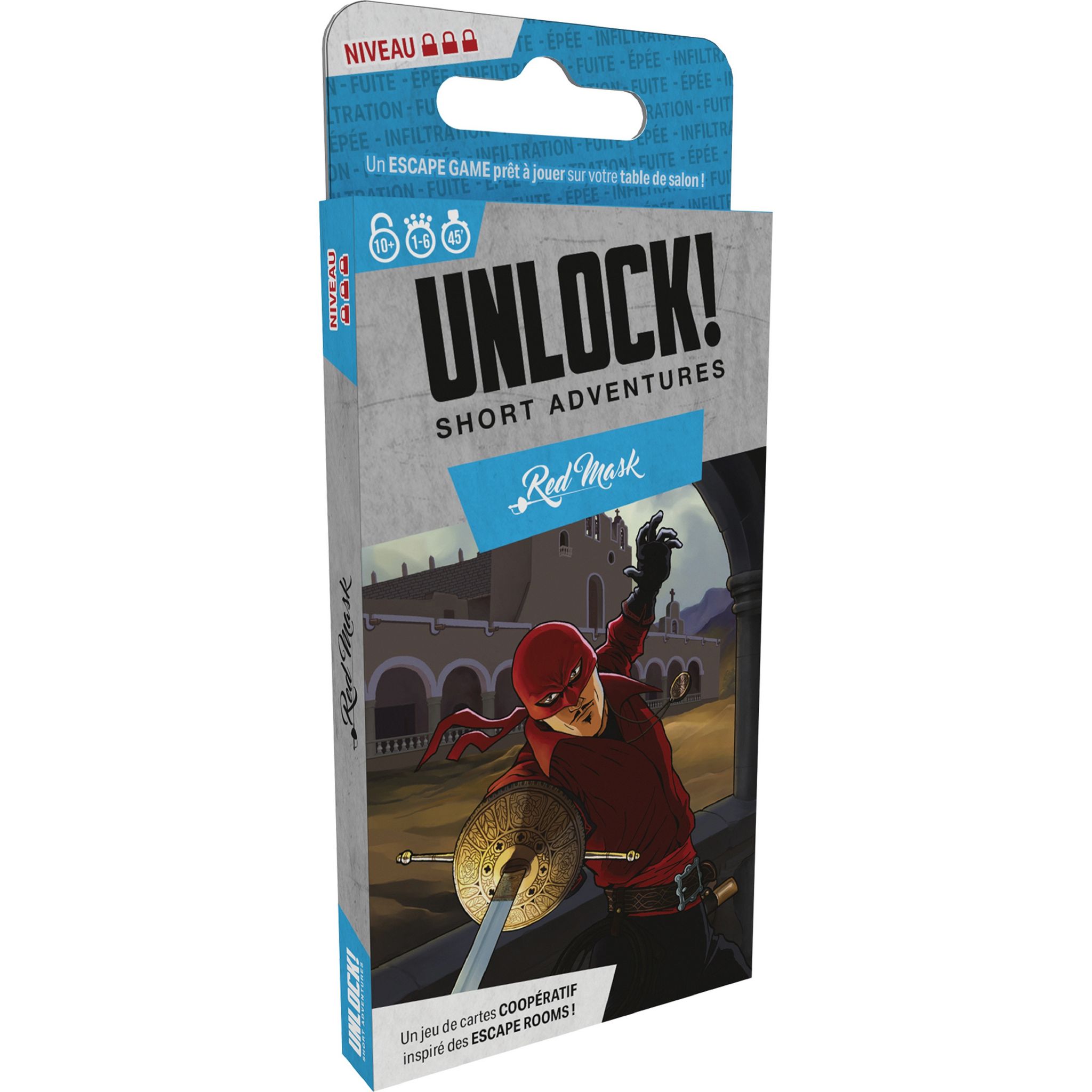 Voir la diapositive 2 : ASMODEE Jeu Unlock Red Mask