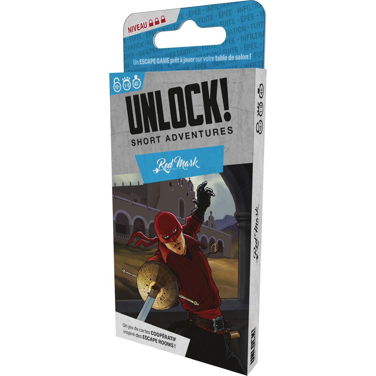 ASMODEE Jeu Unlock Red Mask