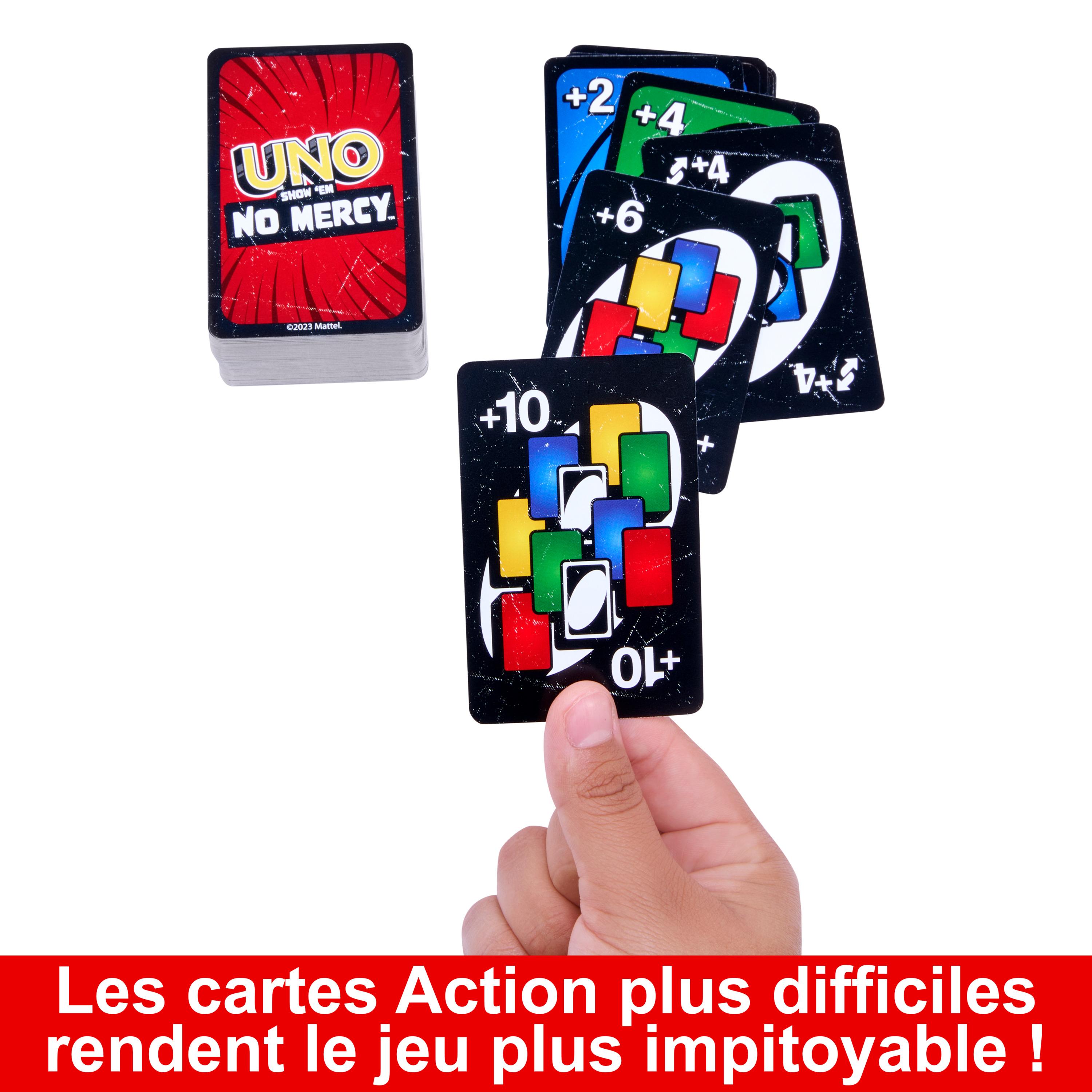 Voir la diapositive 8 : MATTEL Jeu Uno Show'EM No Mercy