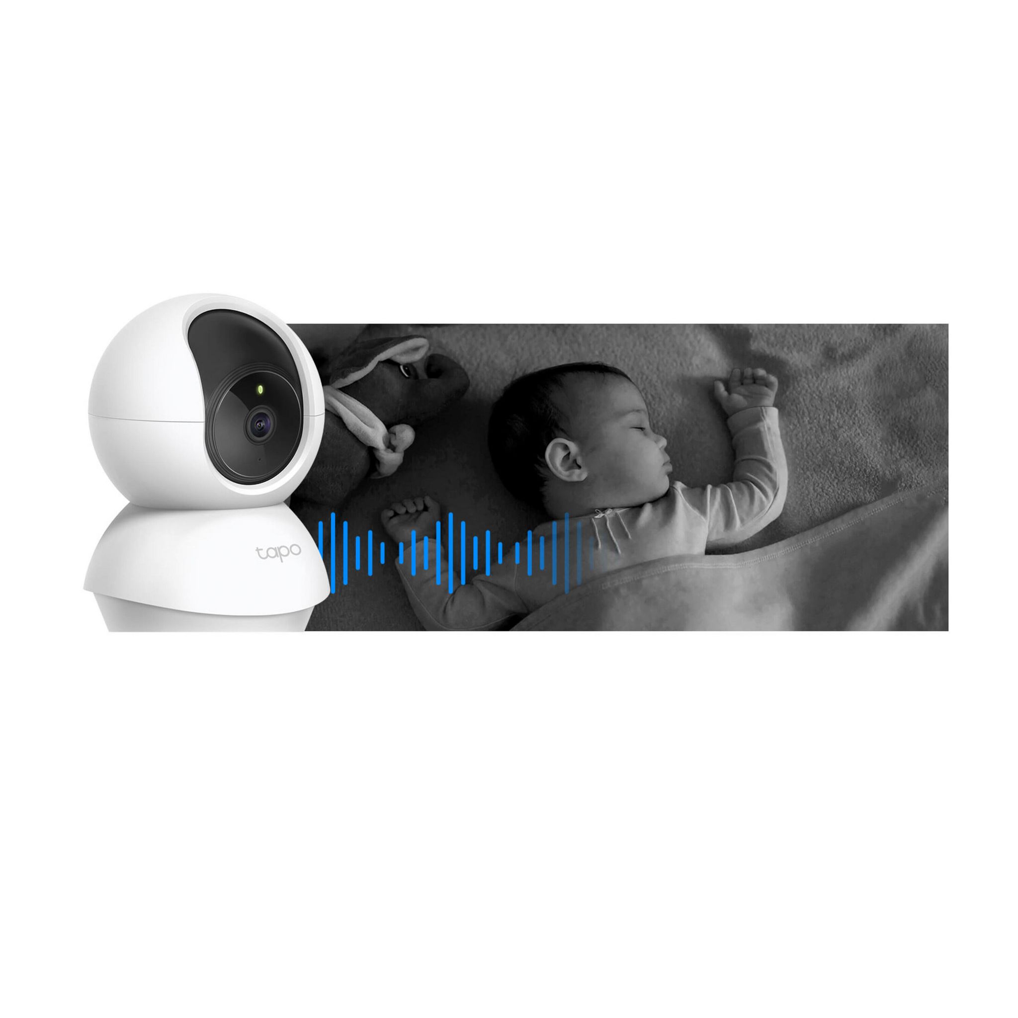 Voir la diapositive 3 : TP-LINK Caméra TAPO TC71 - Blanc