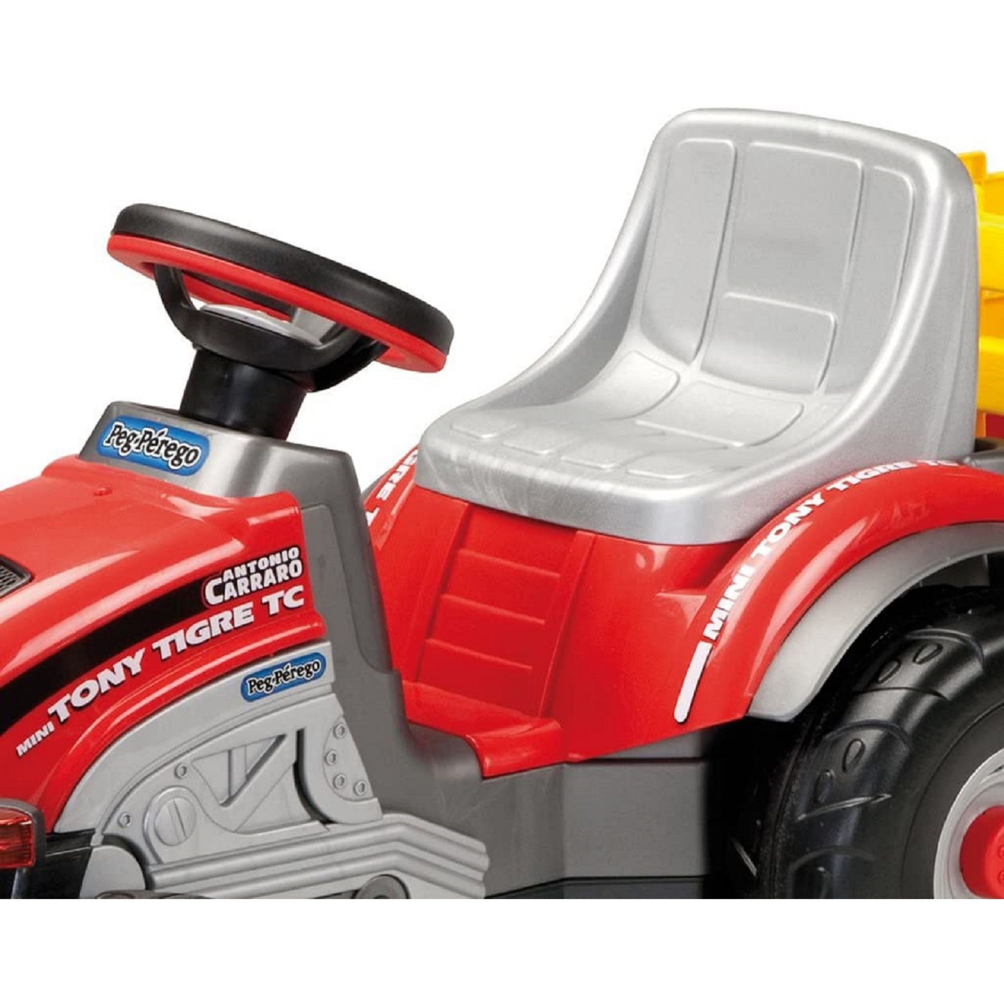 Voir la diapositive 3 : PEG PEREGO Tracteur mini Tony tigre