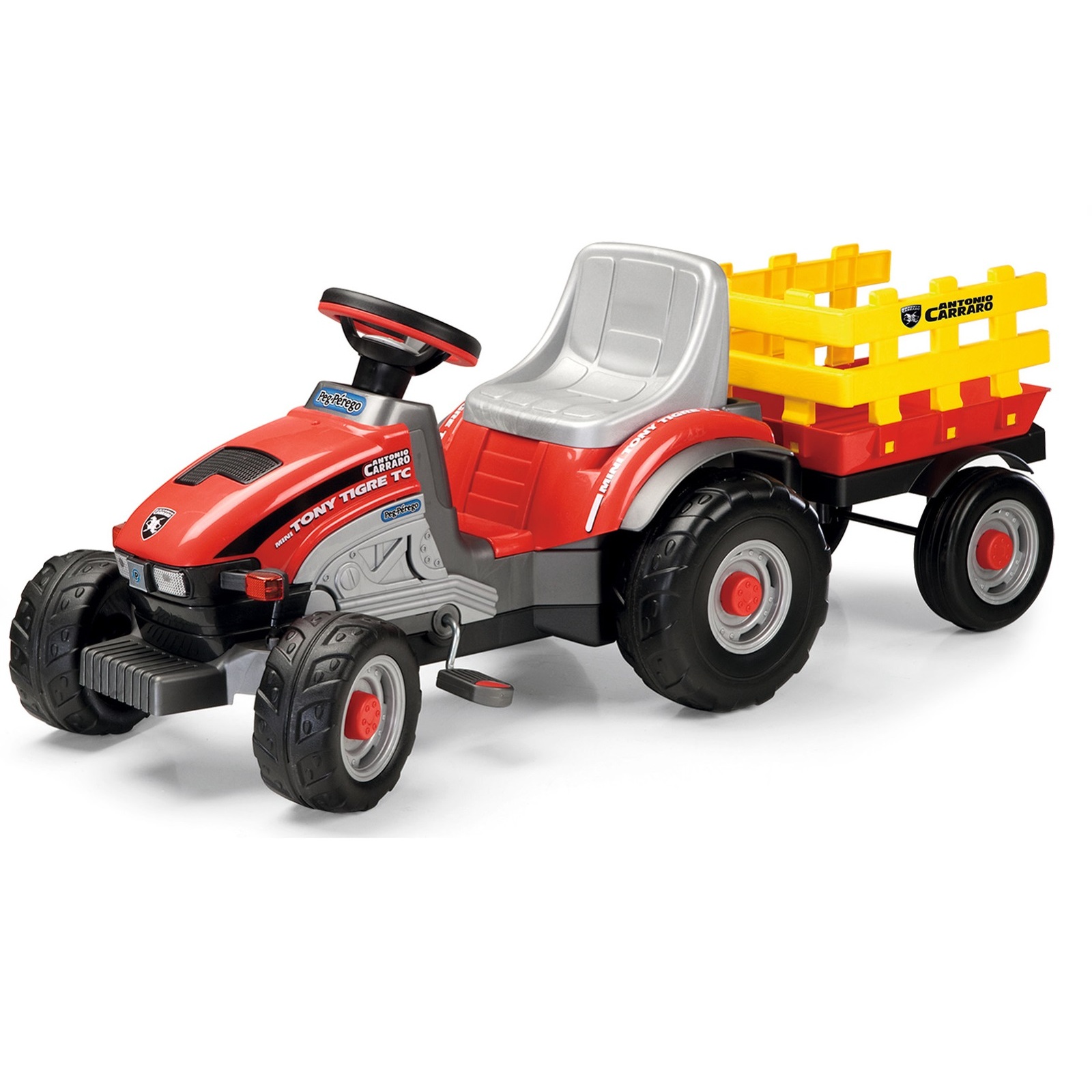 Voir la diapositive 5 : PEG PEREGO Tracteur mini Tony tigre