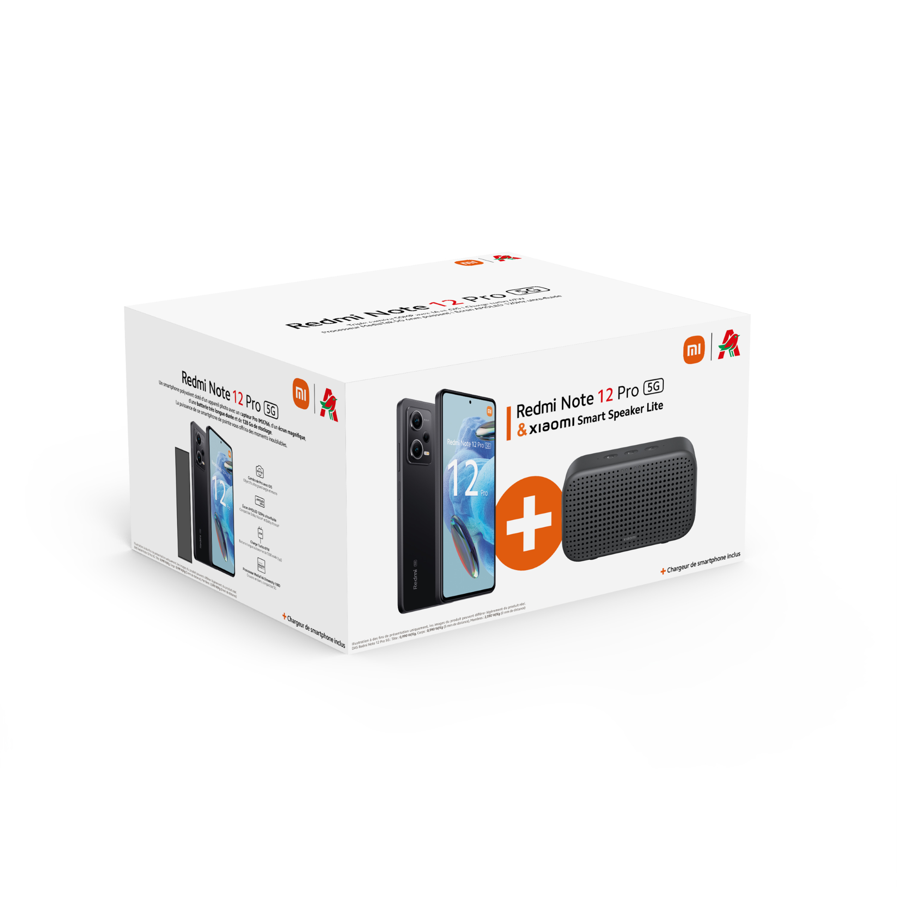 Voir la diapositive 7 : XIAOMI Pack Redmi note 12 Pro 5G + Enceinte