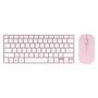 Voir la diapositive 12 : TNB Clavier + souris sans fil - Rose