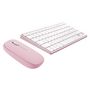 Voir la diapositive 3 : TNB Clavier + souris sans fil - Rose