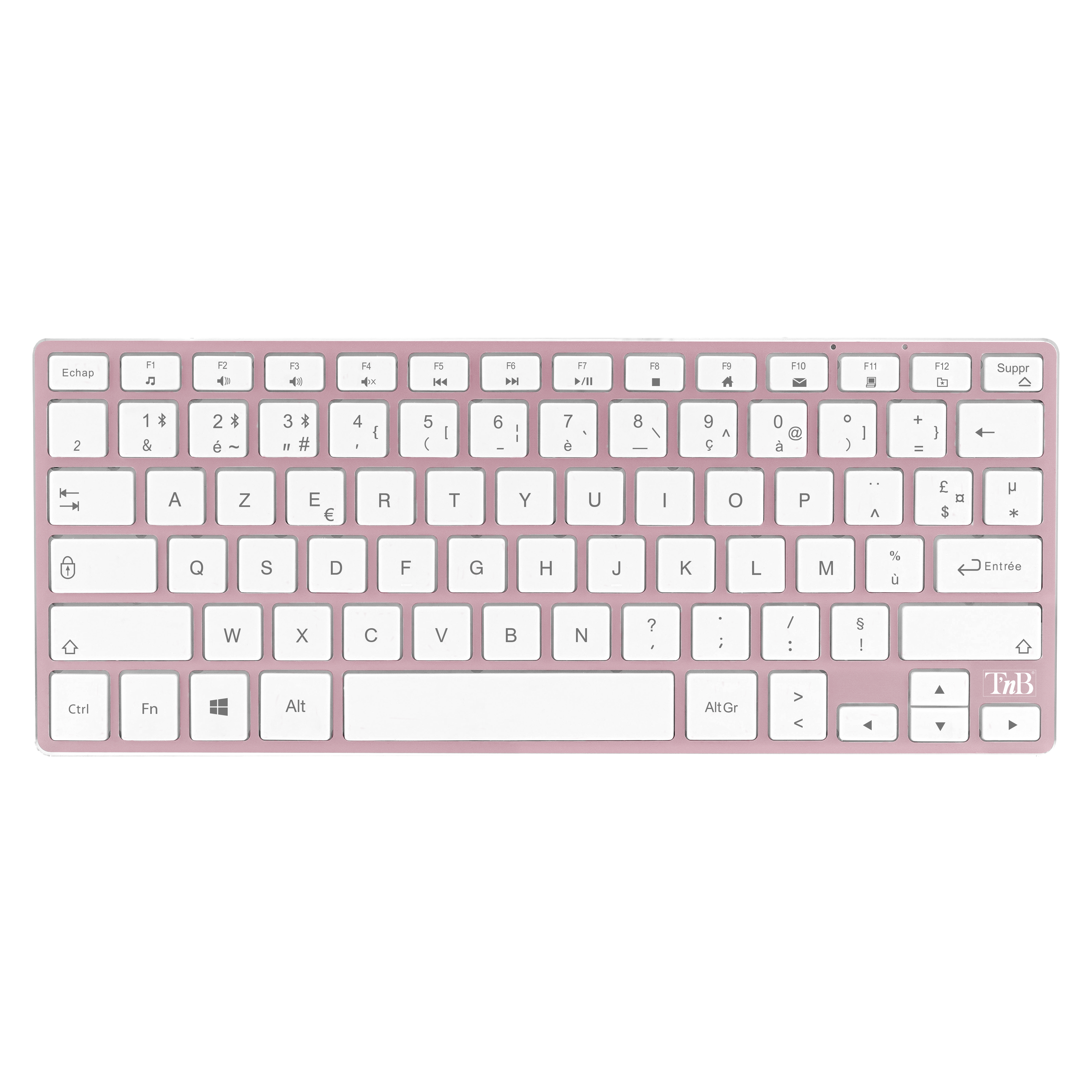 Voir la diapositive 11 : TNB Clavier + souris sans fil - Rose