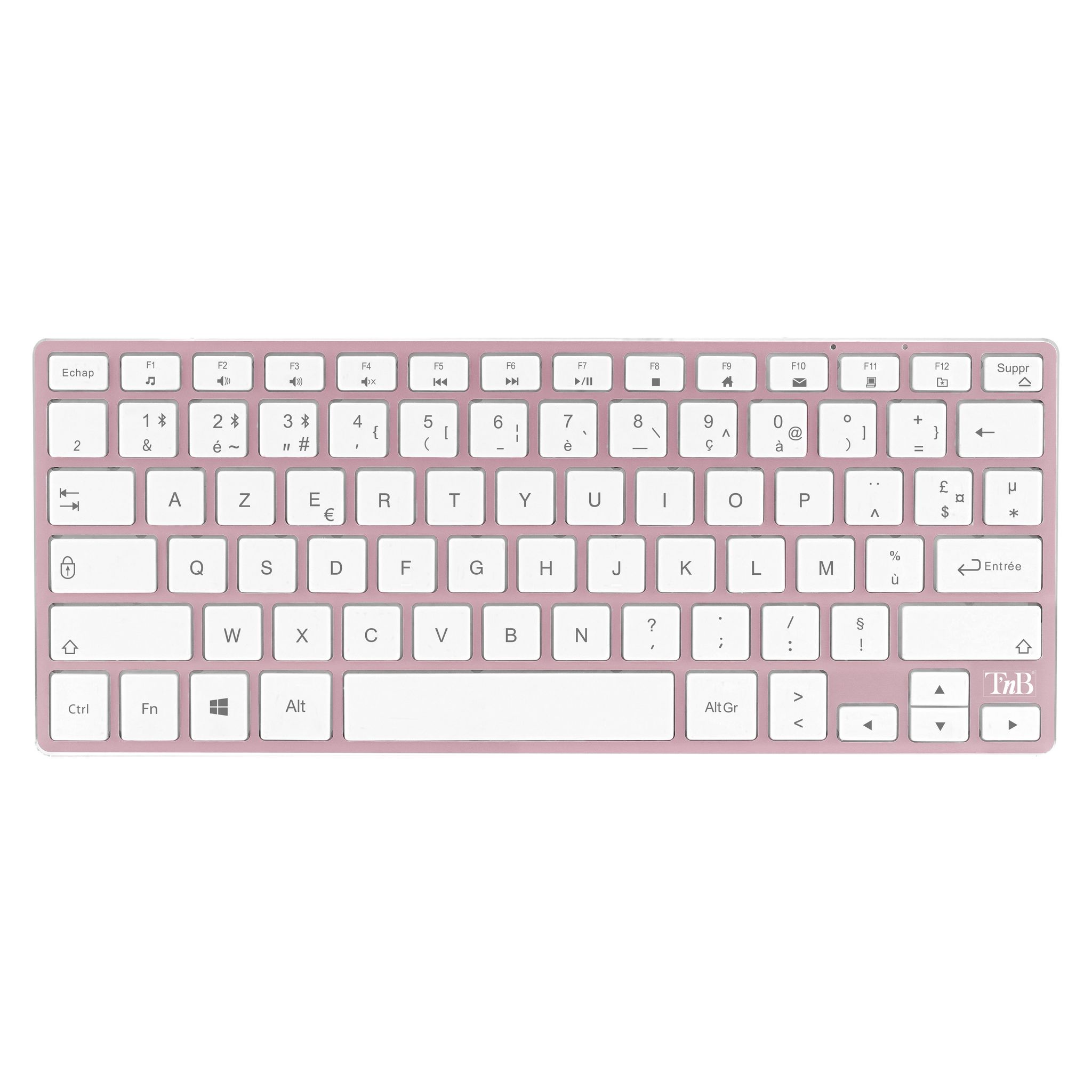 Voir la diapositive 11 : TNB Clavier + souris sans fil - Rose