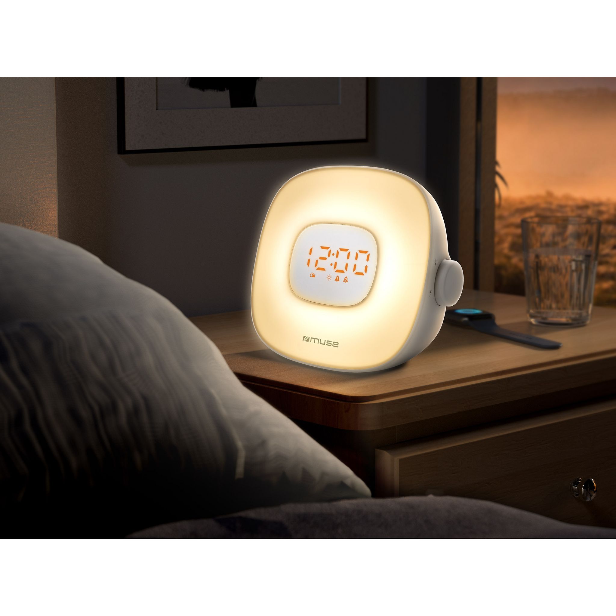 Voir la diapositive 3 : MUSE Radio Réveil ML 198 CR