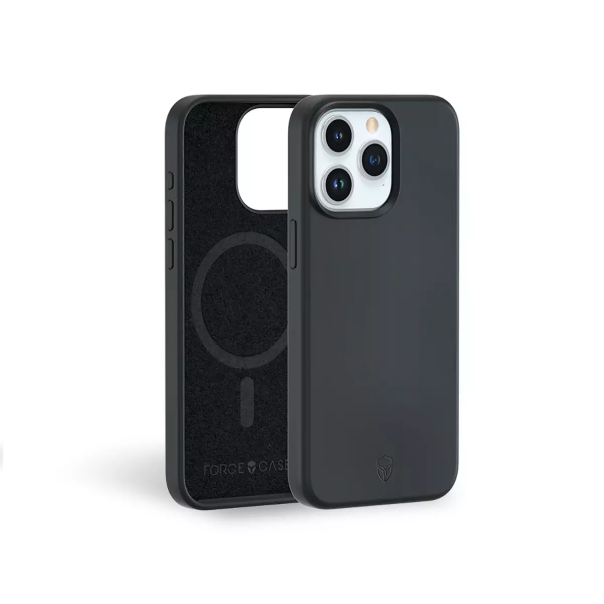 Coque en silicone avec MagSafe pour iPhone 15 Pro - Noir - Apple (FR)