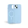 FORCE CASE Coque silicone Magsafe pour iPhone 15 - Bleu ciel
