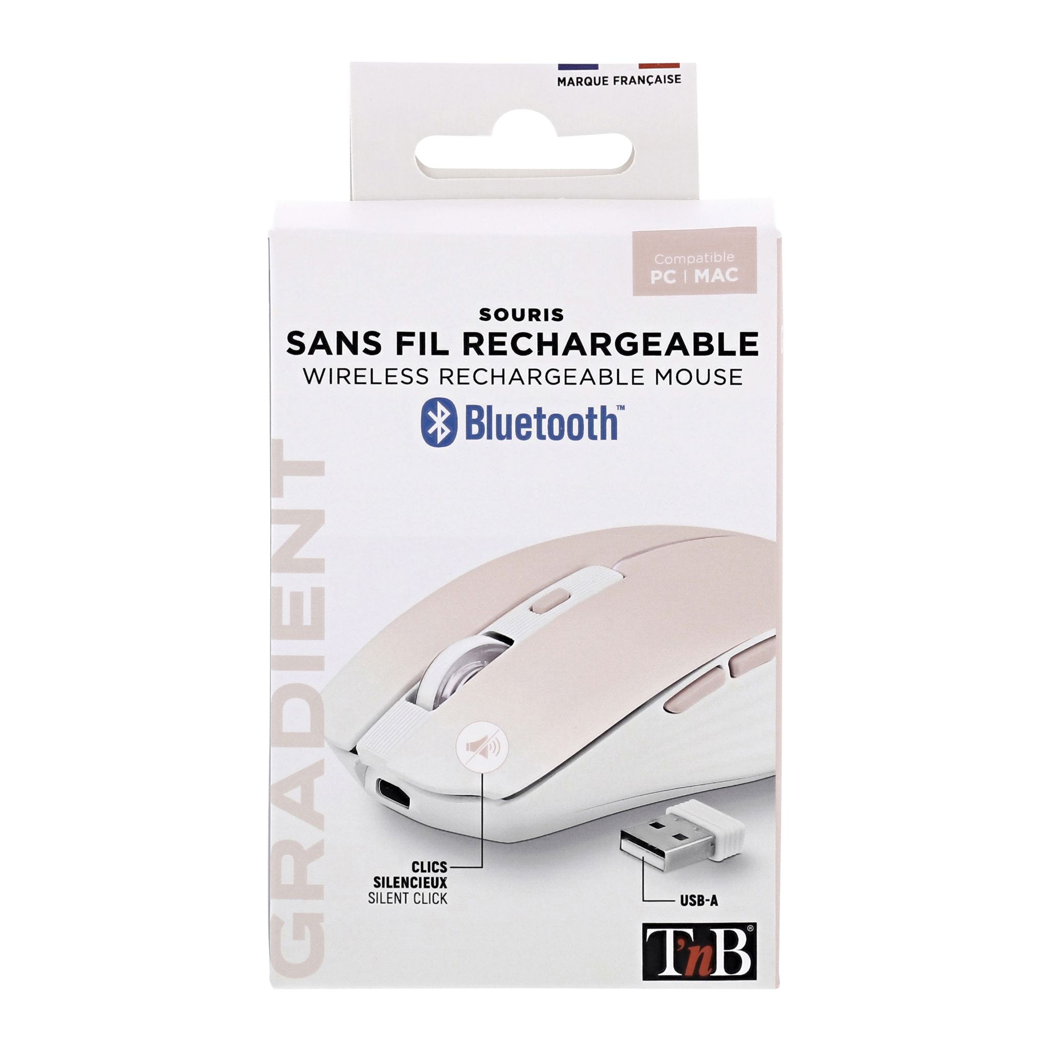 Voir la diapositive 7 : TNB Souris sans fil - Rose