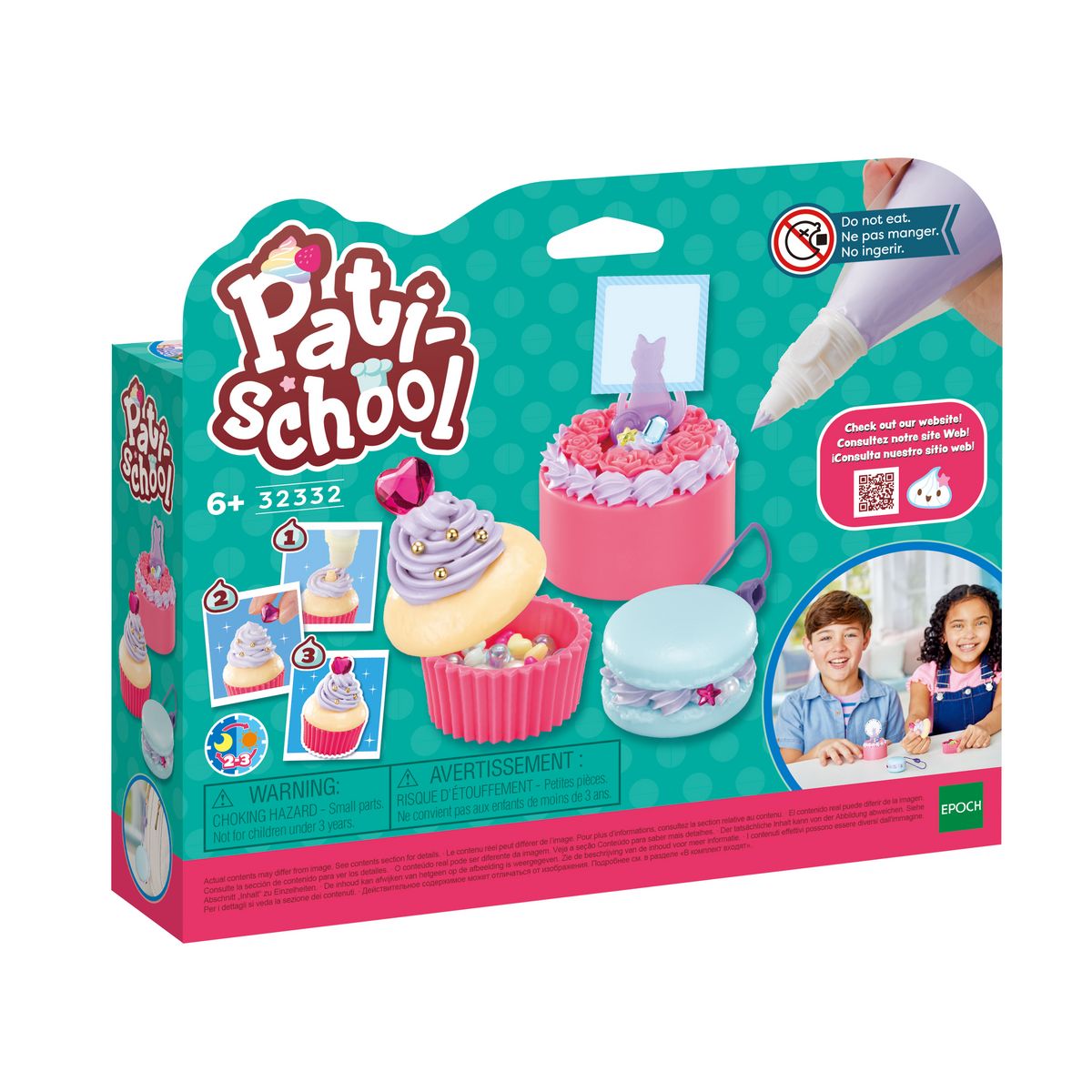EPOCH D'ENFANCE Kit de décoration Pati-School  Violet