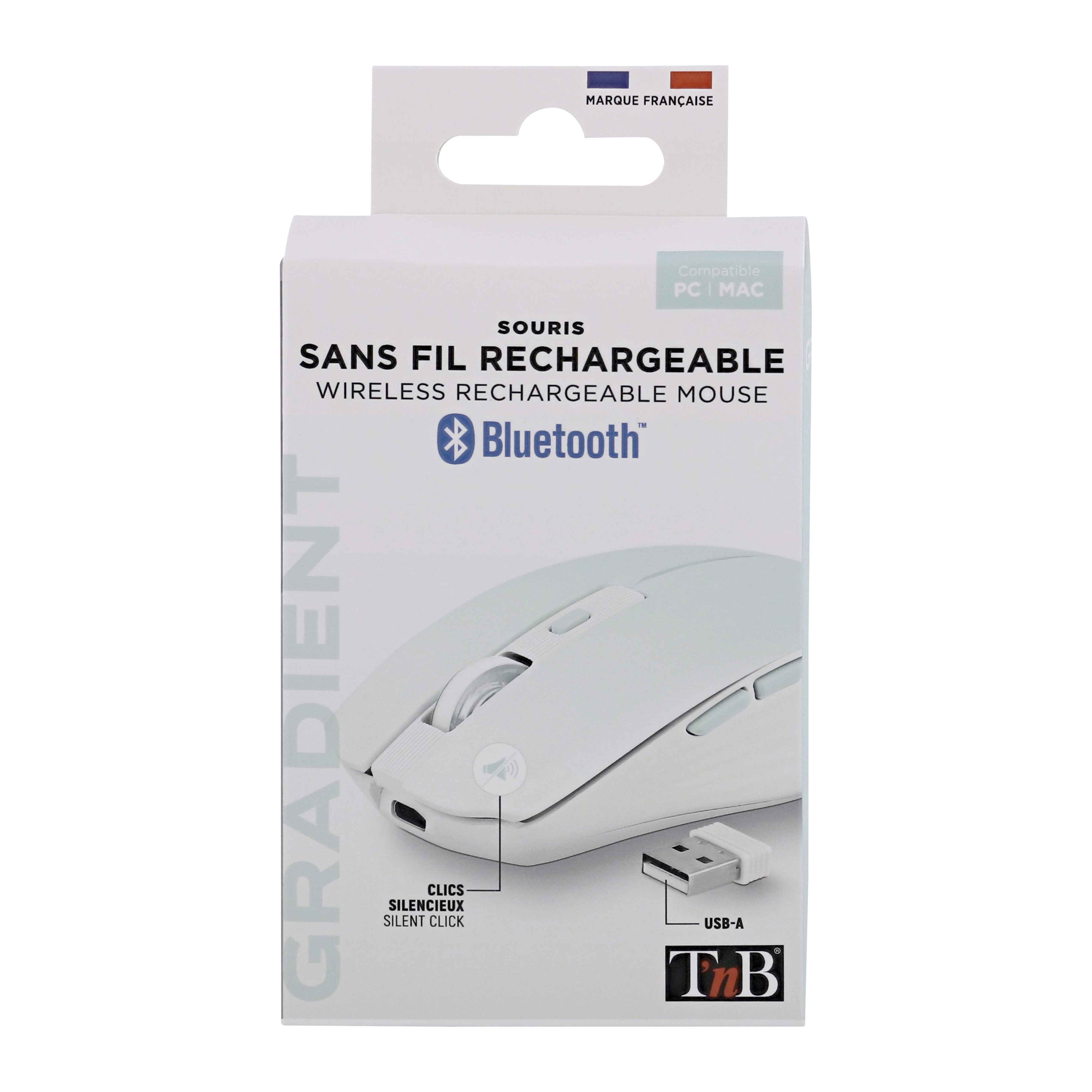 Voir la diapositive 7 : TNB Souris sans fil - Bleu