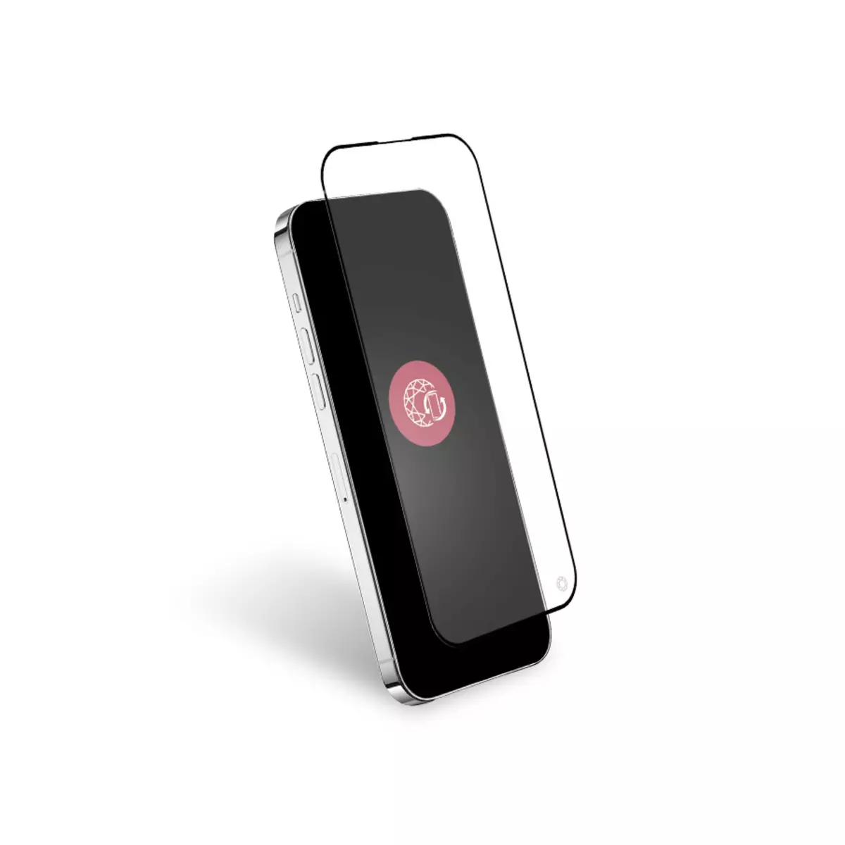 FORCEGLASS Verre trempé recyclé pour iPhone 15 Pro Max - Gris