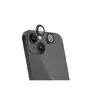 FORCEGLASS Verre trempé recyclé Caméra pour iPhone 15/15 Plus x2 - Noir