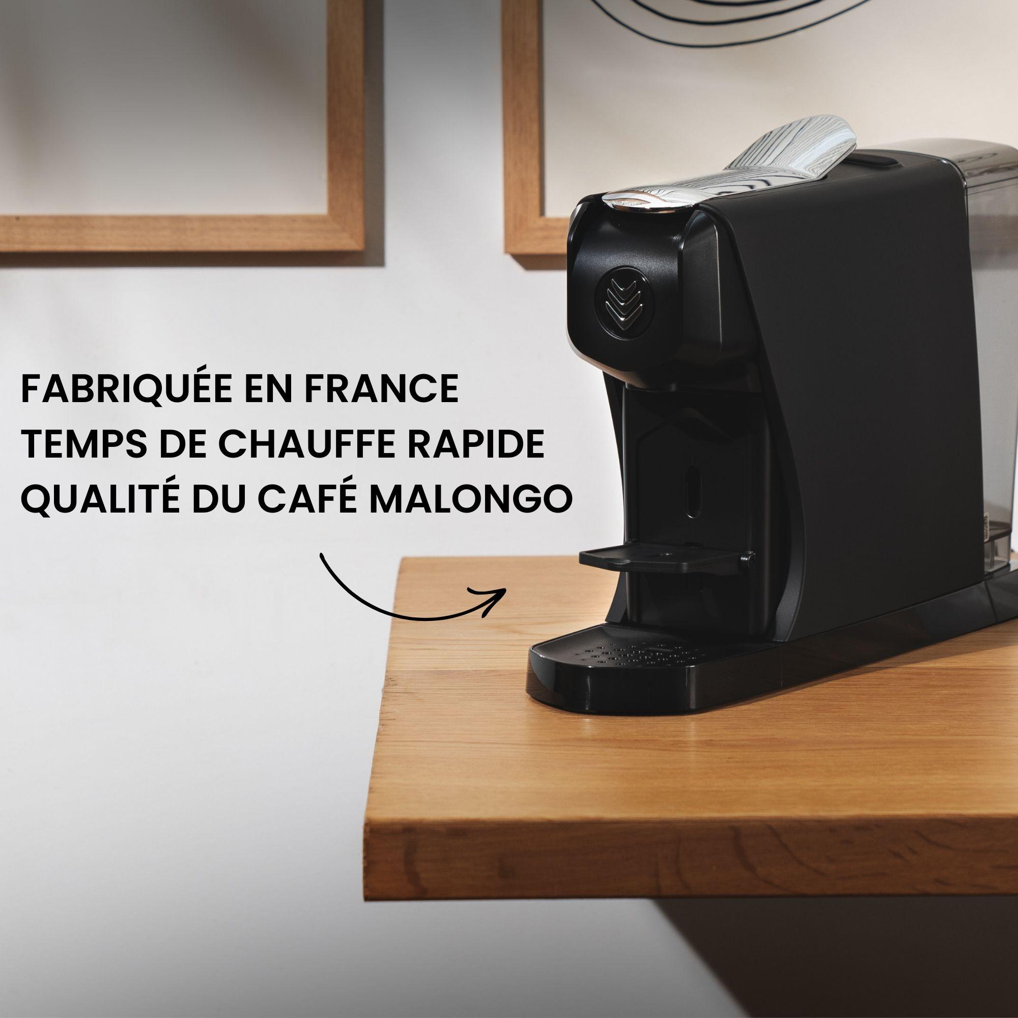 Voir la diapositive 3 : MALONGO Machine expresso Éoh - Noir