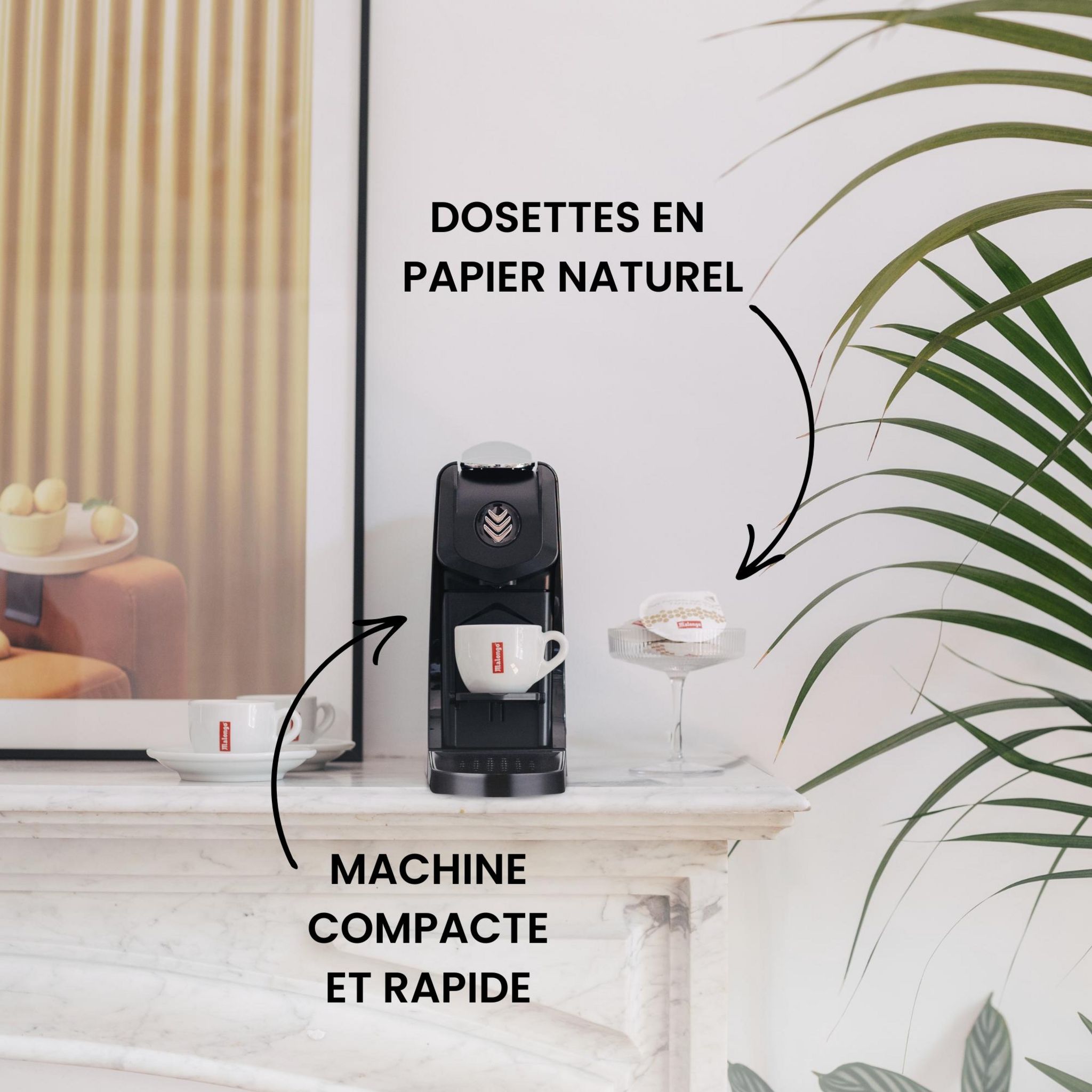 Voir la diapositive 4 : MALONGO Machine expresso Éoh - Noir