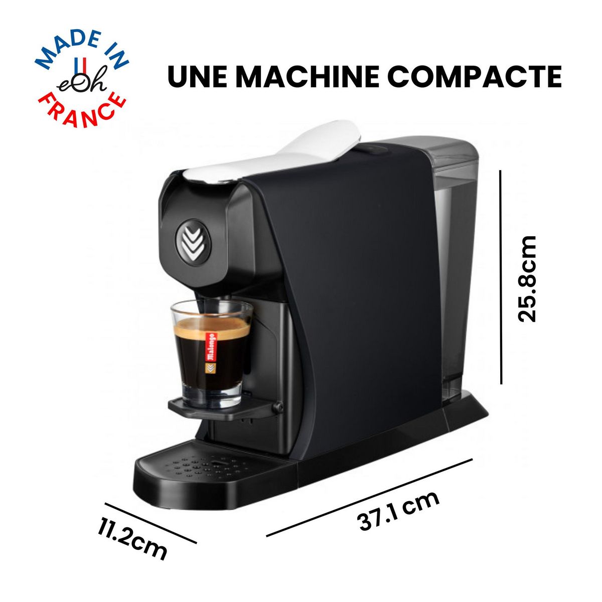 MALONGO Machine expresso Éoh - Noir