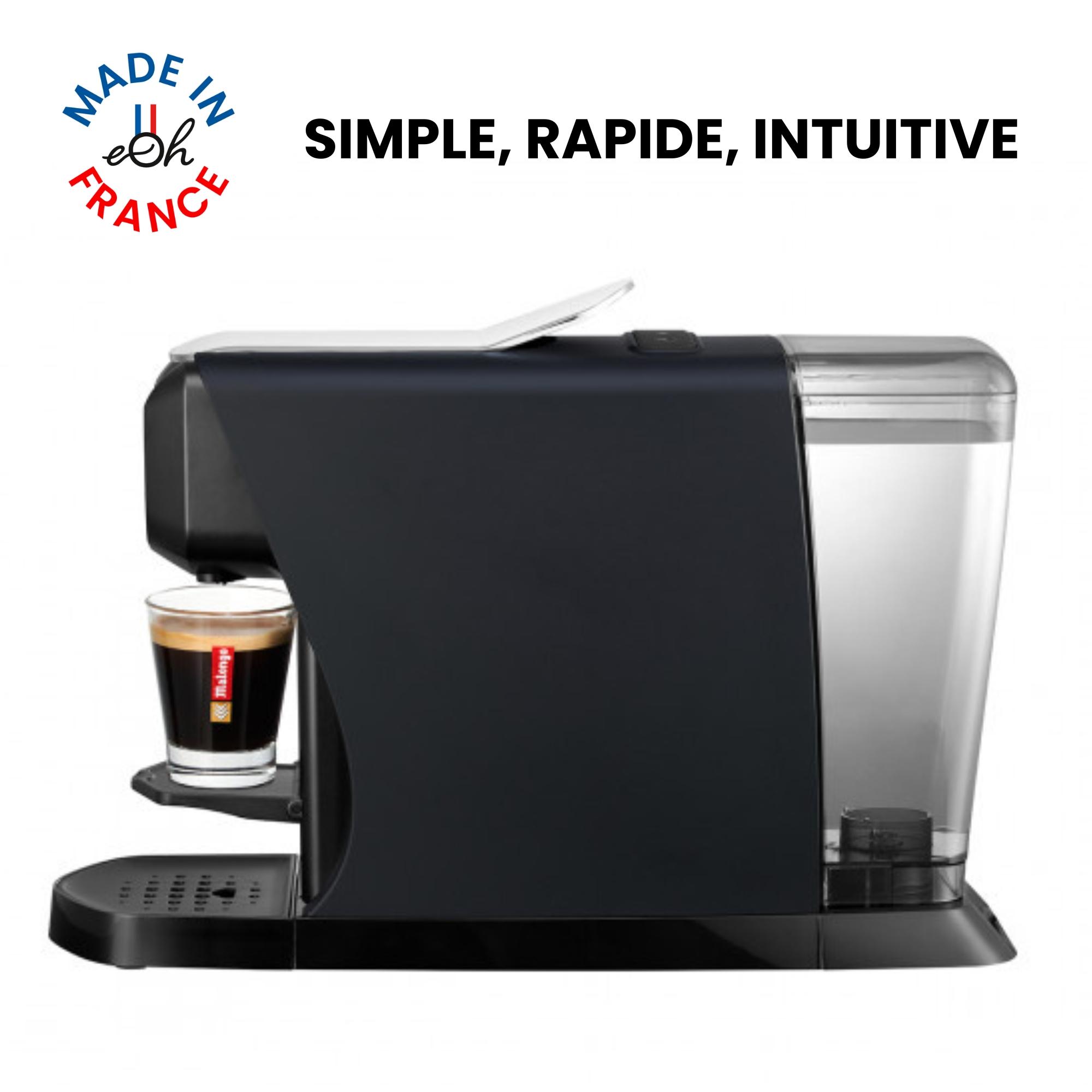 Voir la diapositive 7 : MALONGO Machine expresso Éoh - Noir