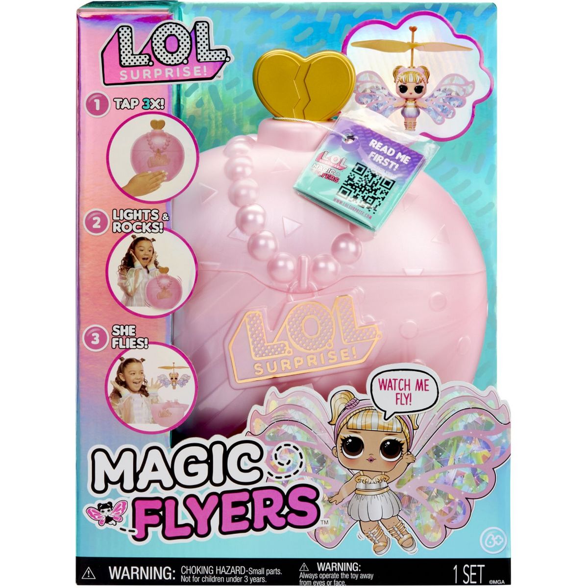 MGA Figurine Lol Surprise Magic Flyers Coeur Doré 