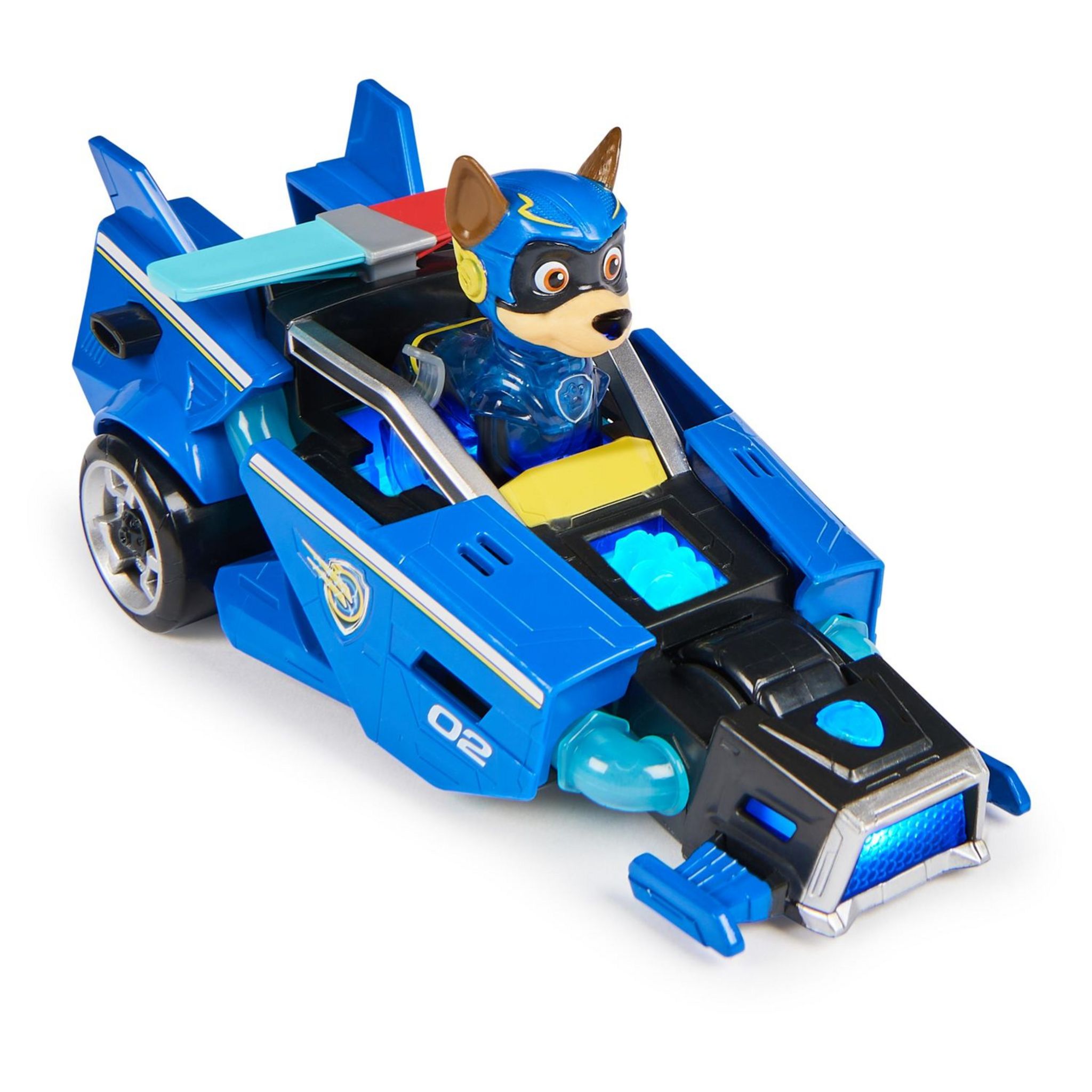 Voir la diapositive 3 : SPIN MASTER Véhicule et Figurine La Super Patrouille Pat Patrouille le film - Chase