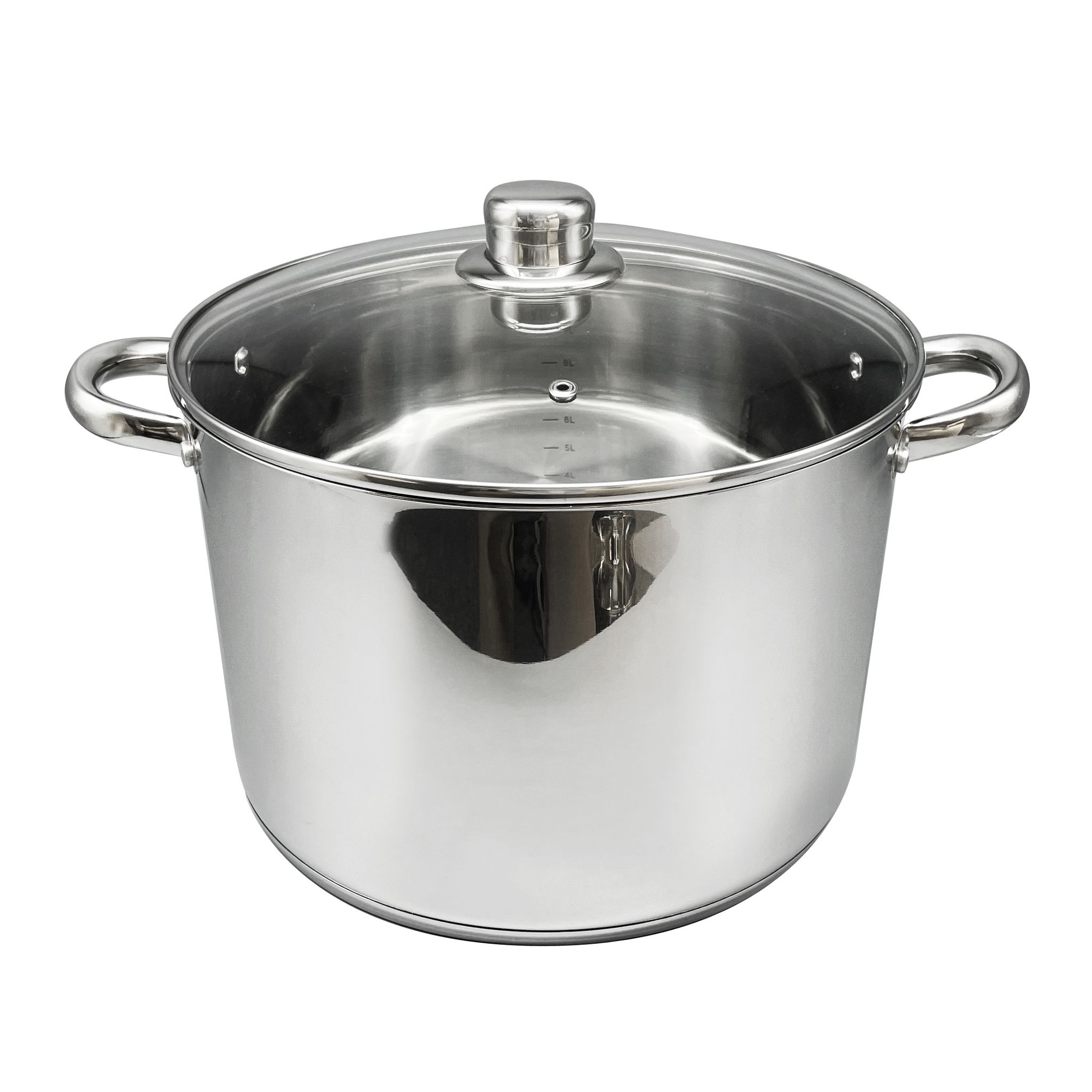 WRMIGN Wok 43 Cm Acier Inoxydable Anti-Adhésif - Poignées Stay Cool, Compatible Tous Feux Dont Induction