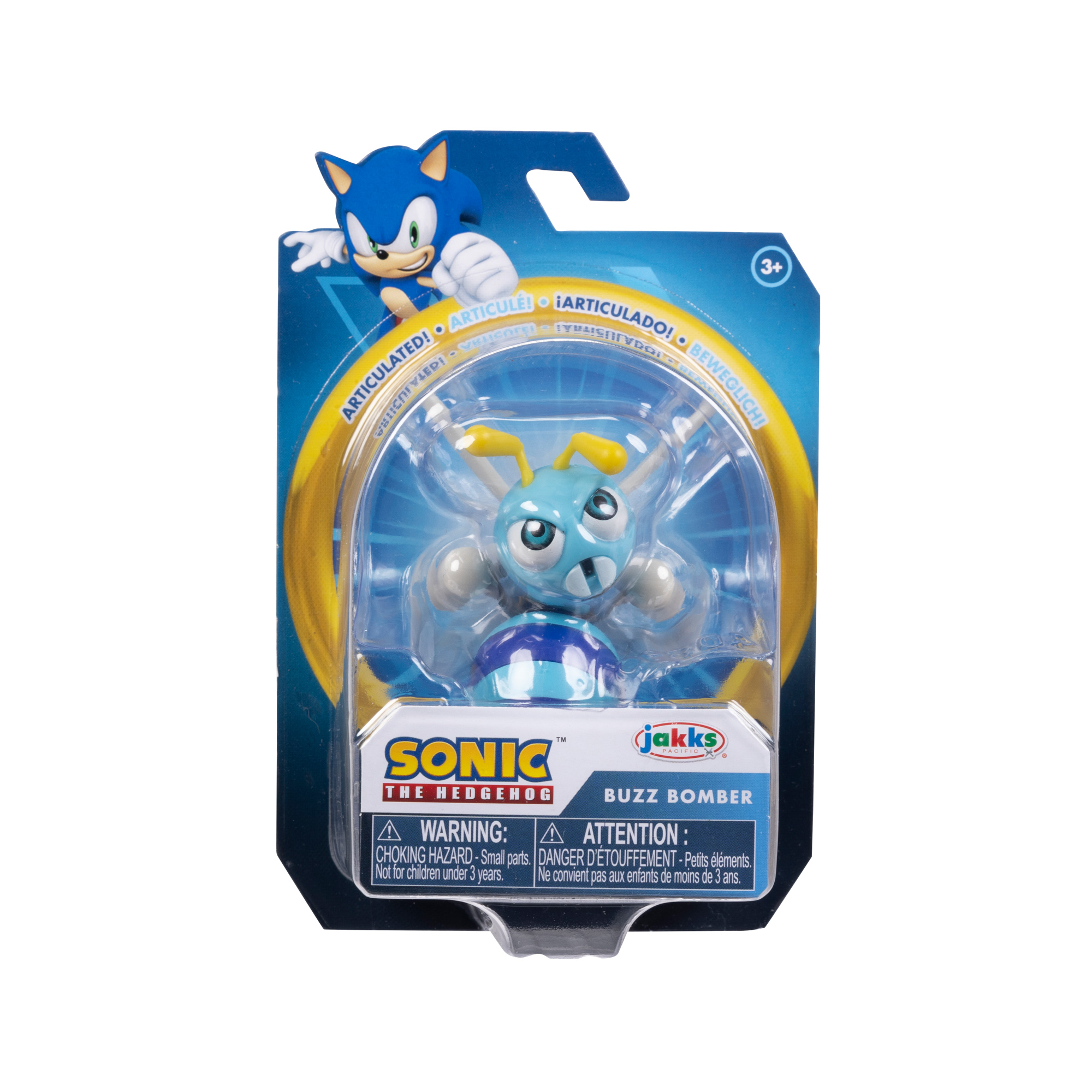 Voir la diapositive 3 : JAKKS Figurine Sonic 6cm