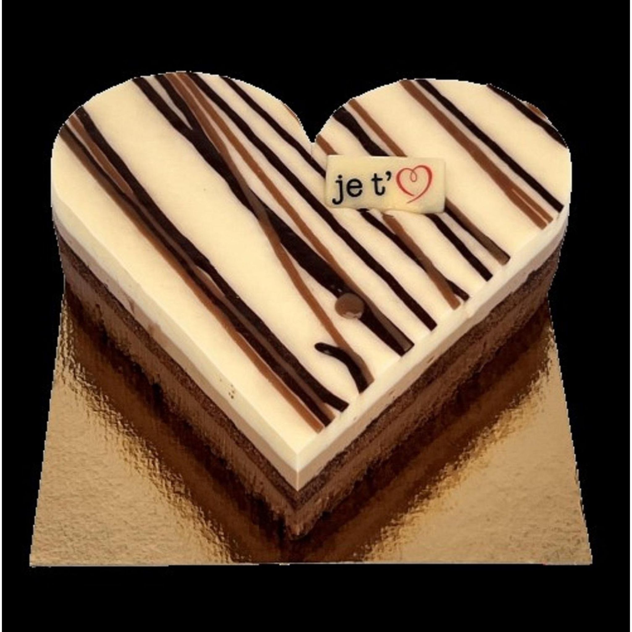 MON PÂTISSIER Boite Cœur versaillais 2/3 parts 280 g