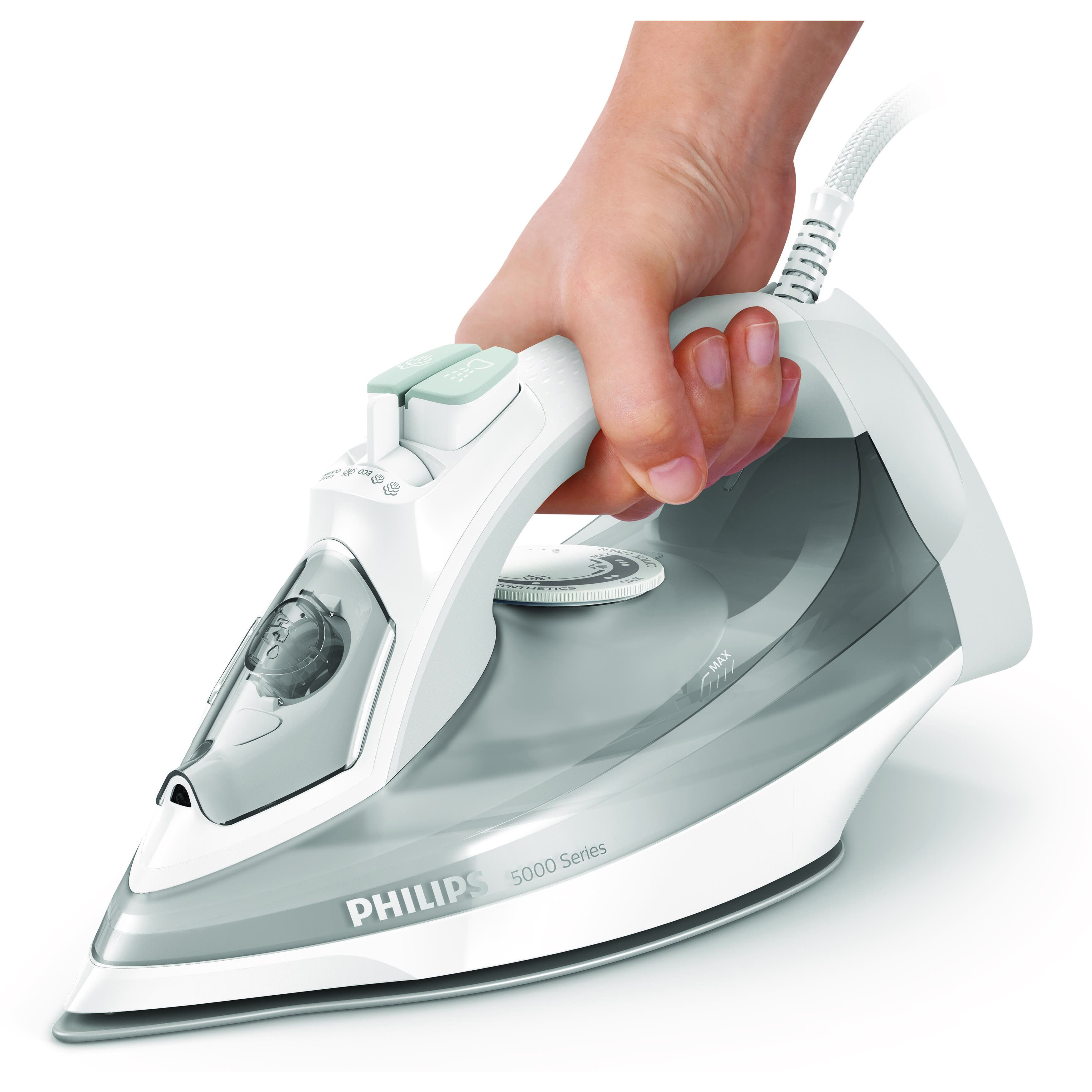 Voir la diapositive 2 : PHILIPS Fer à repasser DST5010/10 - Gris
