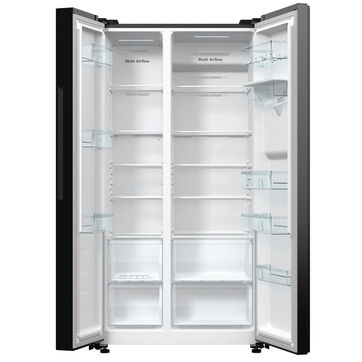 HISENSE Réfrigérateur multiportes RS711N4WFE, 547 L, Froid ventilé No Frost, E