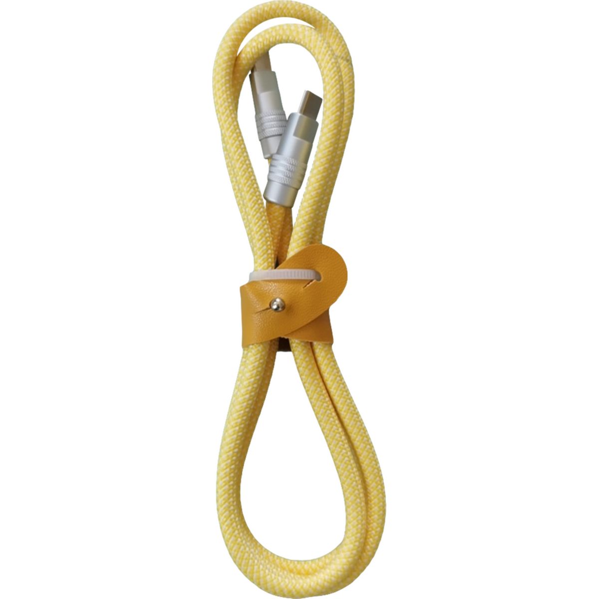 YELLO KOKO Câble renforcé USB C / USB C - Jaune