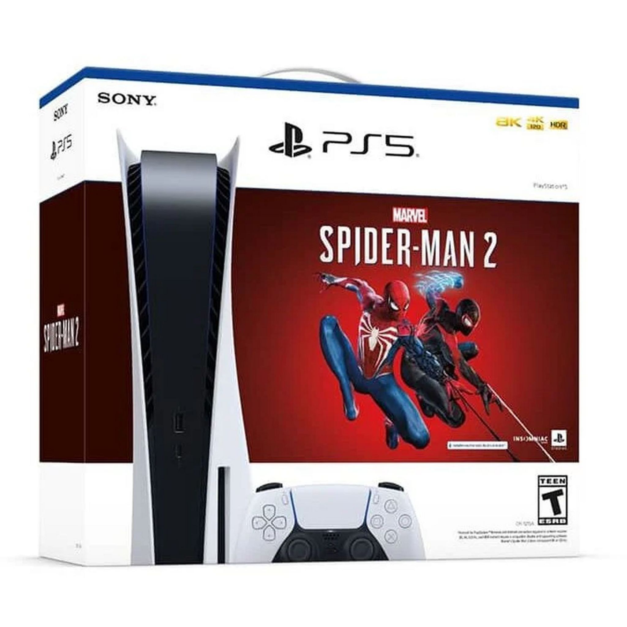 Voir la diapositive 2 : SONY Pack Console PS5 Standard - Marvel's Spider-Man 2