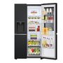Voir la diapositive 2 : LG Réfrigérateur américain GSGV80EPLD, 635 L, Froid ventilé No Frost, D