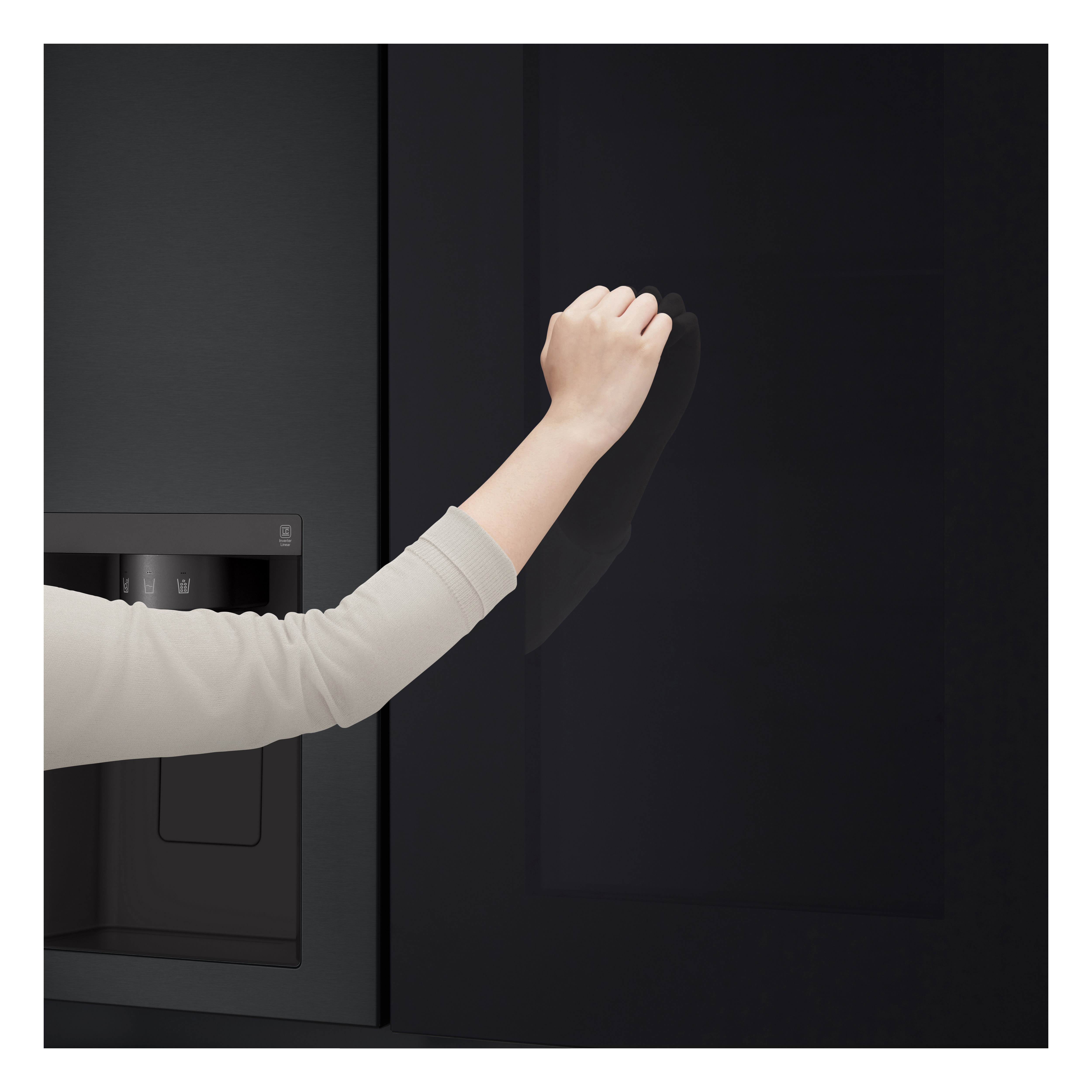 Voir la diapositive 10 : LG Réfrigérateur américain GSGV80EPLD, 635 L, Froid ventilé No Frost, D