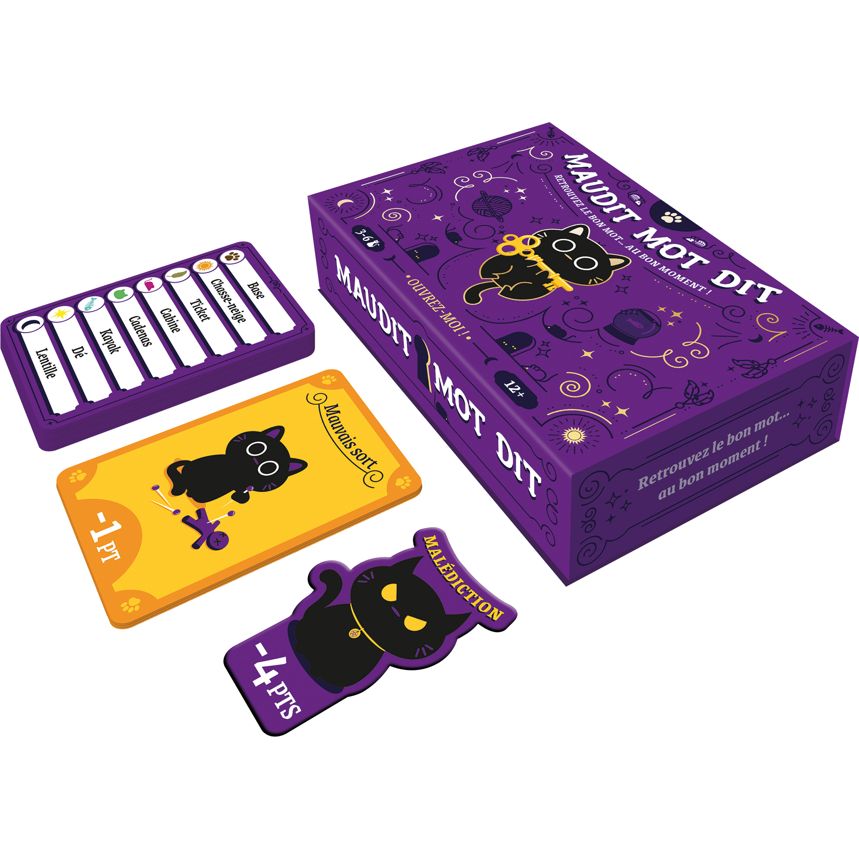 Voir la diapositive 4 : ASMODEE Jeu Maudit Mot Dit