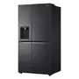 LG Réfrigérateur américain GSLV80MCLF, 635 L, Froid ventilé No Frost, F