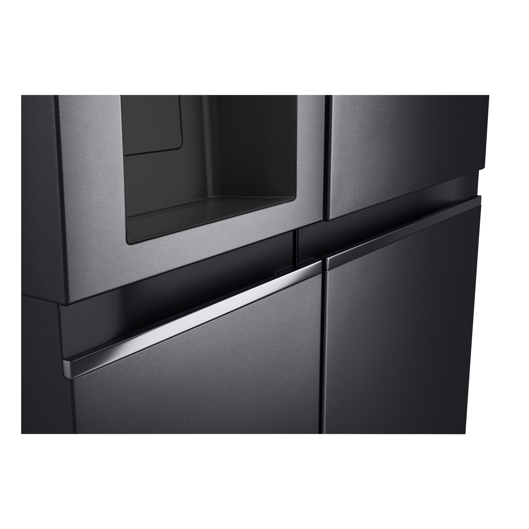 Voir la diapositive 8 : LG Réfrigérateur américain GSLV80MCLF, 635 L, Froid ventilé No Frost, F