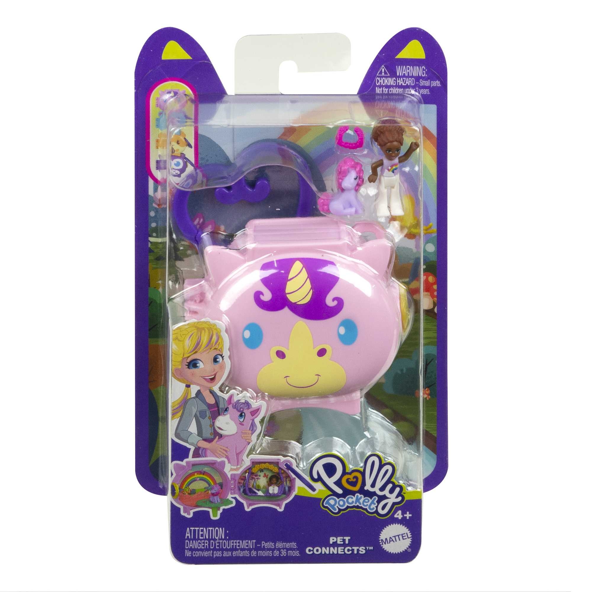 Voir la diapositive 17 : MATTEL Polly Pocket Pet Connects - Figurine + Animal + Accessoire