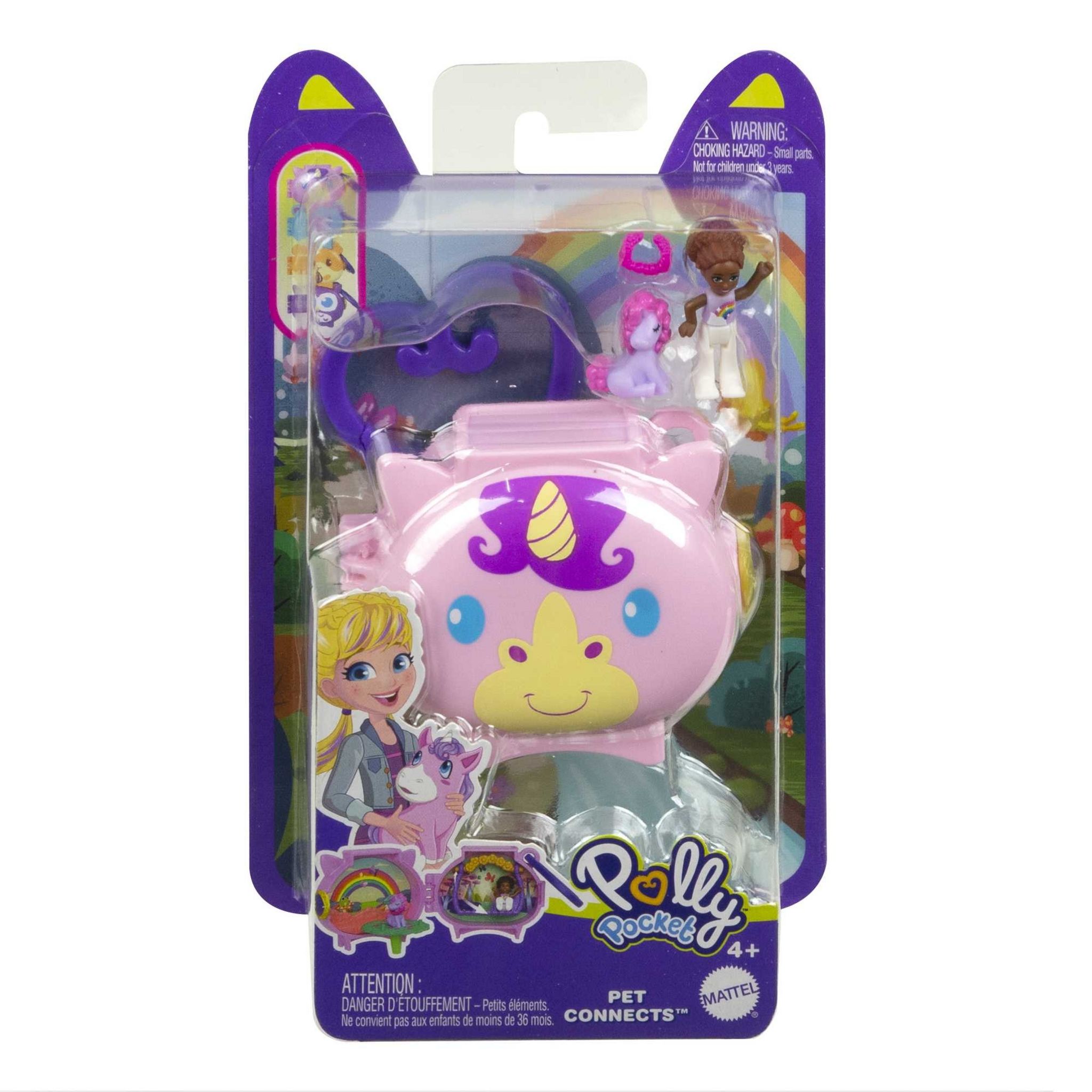 Voir la diapositive 17 : MATTEL Polly Pocket Pet Connects - Figurine + Animal + Accessoire