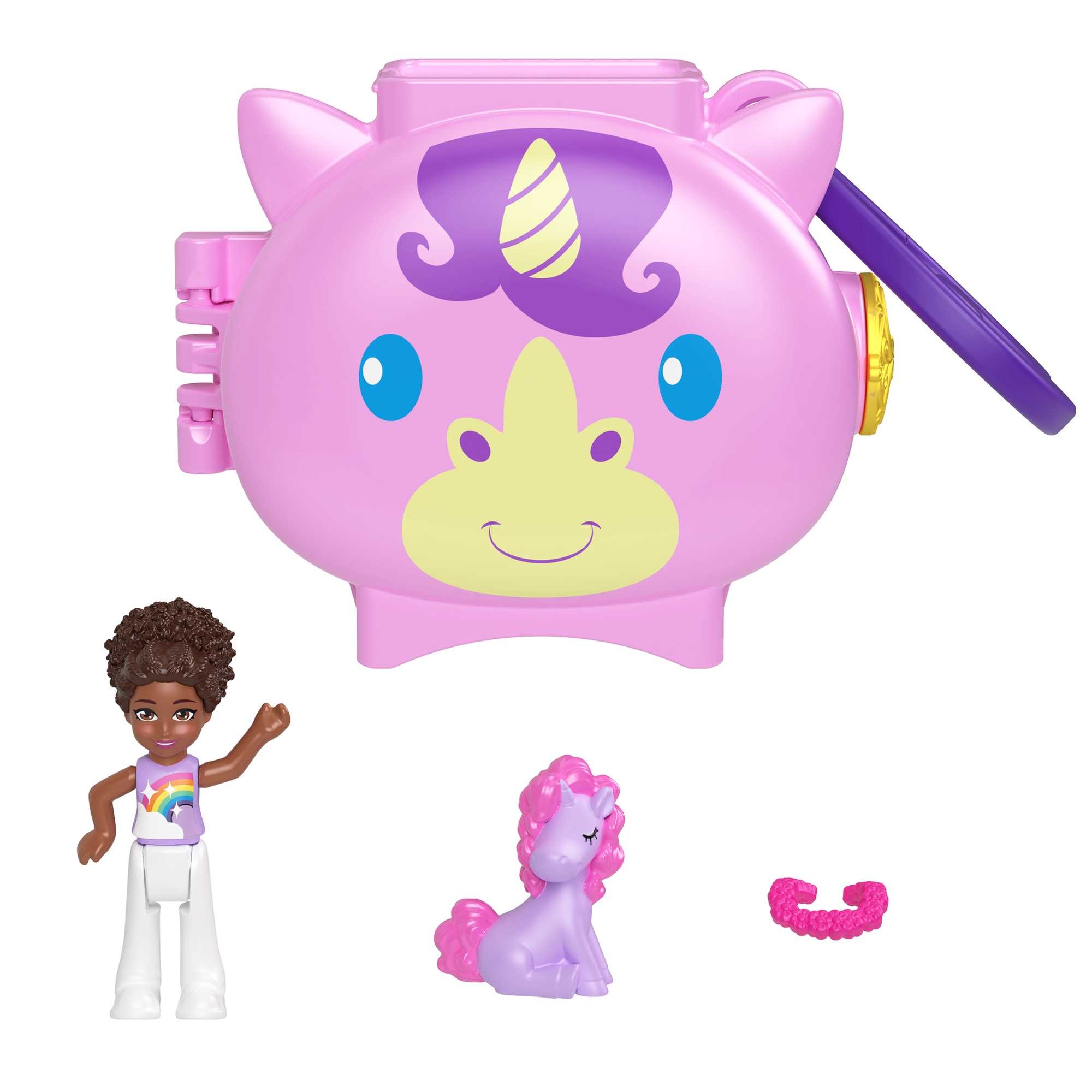 Voir la diapositive 18 : MATTEL Polly Pocket Pet Connects - Figurine + Animal + Accessoire