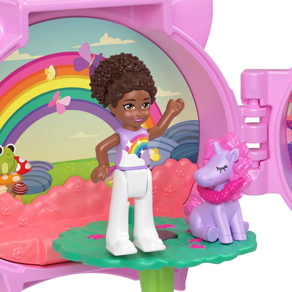 MATTEL Polly Pocket Pet Connects - Figurine + Animal + Accessoire