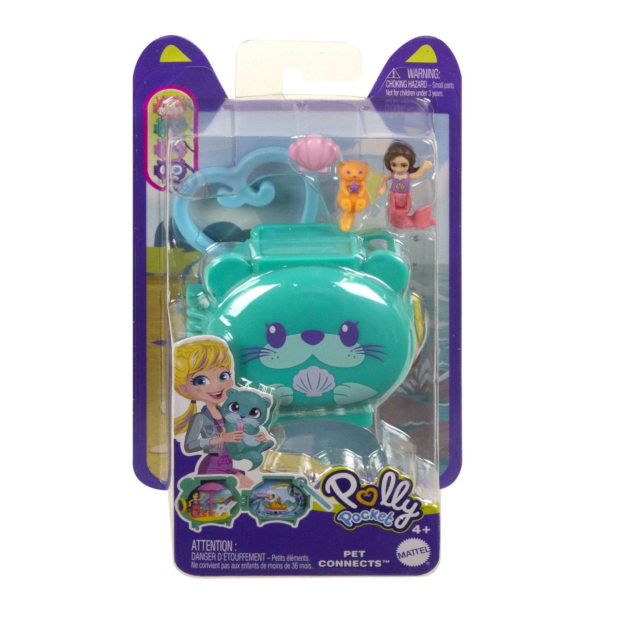 Voir la diapositive 27 : MATTEL Polly Pocket Pet Connects - Figurine + Animal + Accessoire